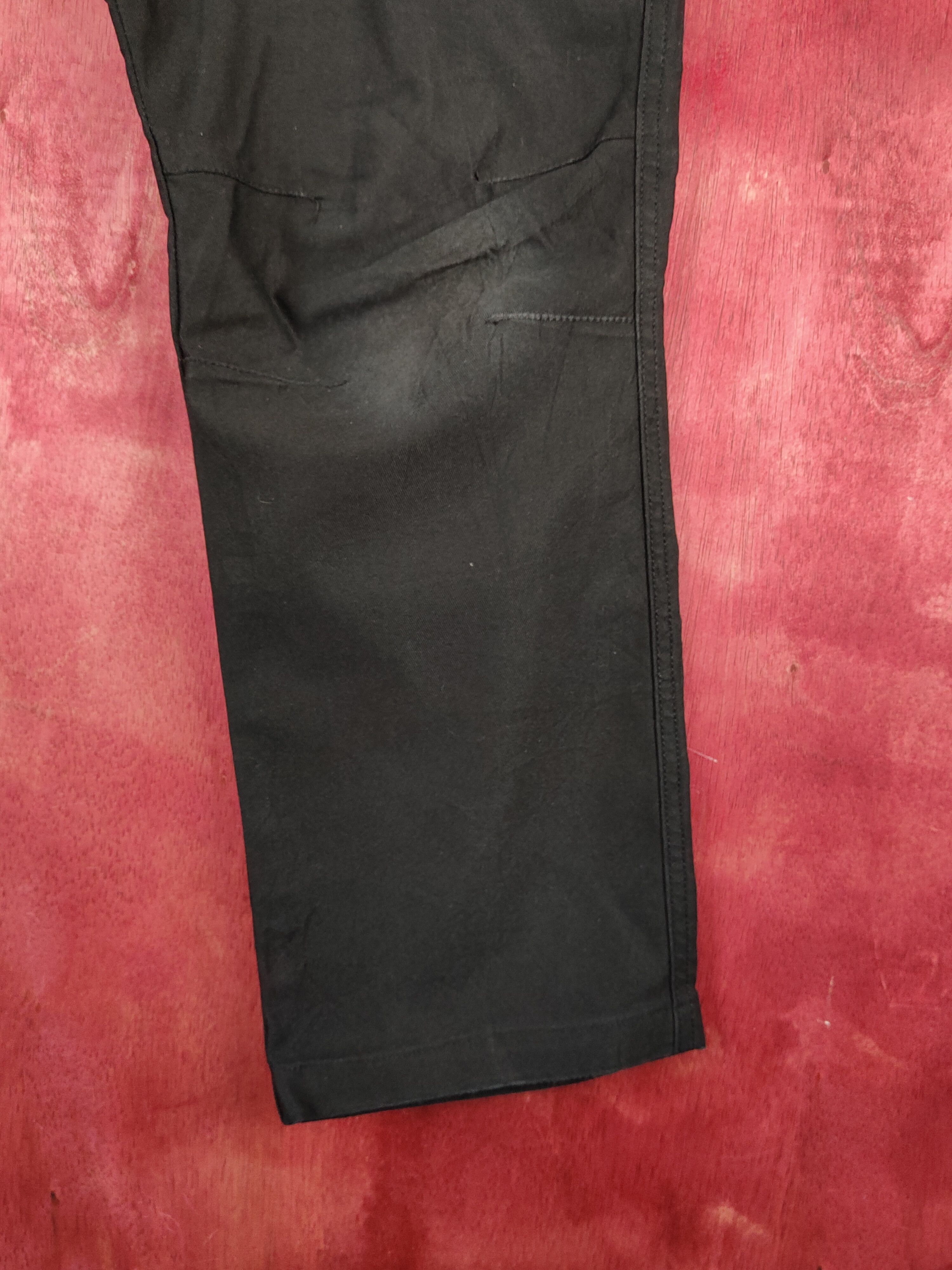 Japanese Brand Real Base Black Multipocket Tactical Cargo Pants #S1820 Size US 32 / EU 48 - 8 Thumbnail