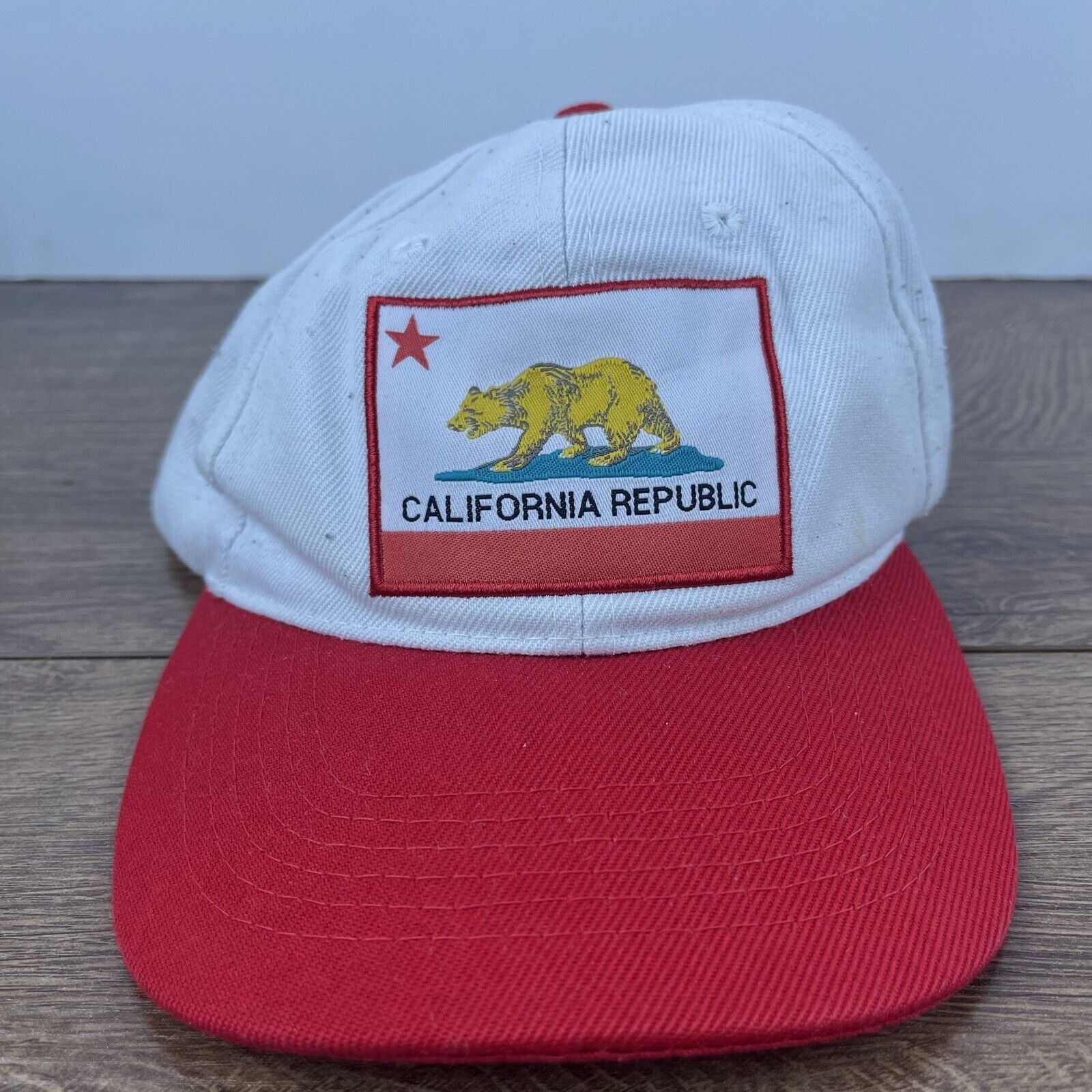 Other California Republic Hat California Adjustable Hat White Hat Size ONE SIZE - 3 Thumbnail