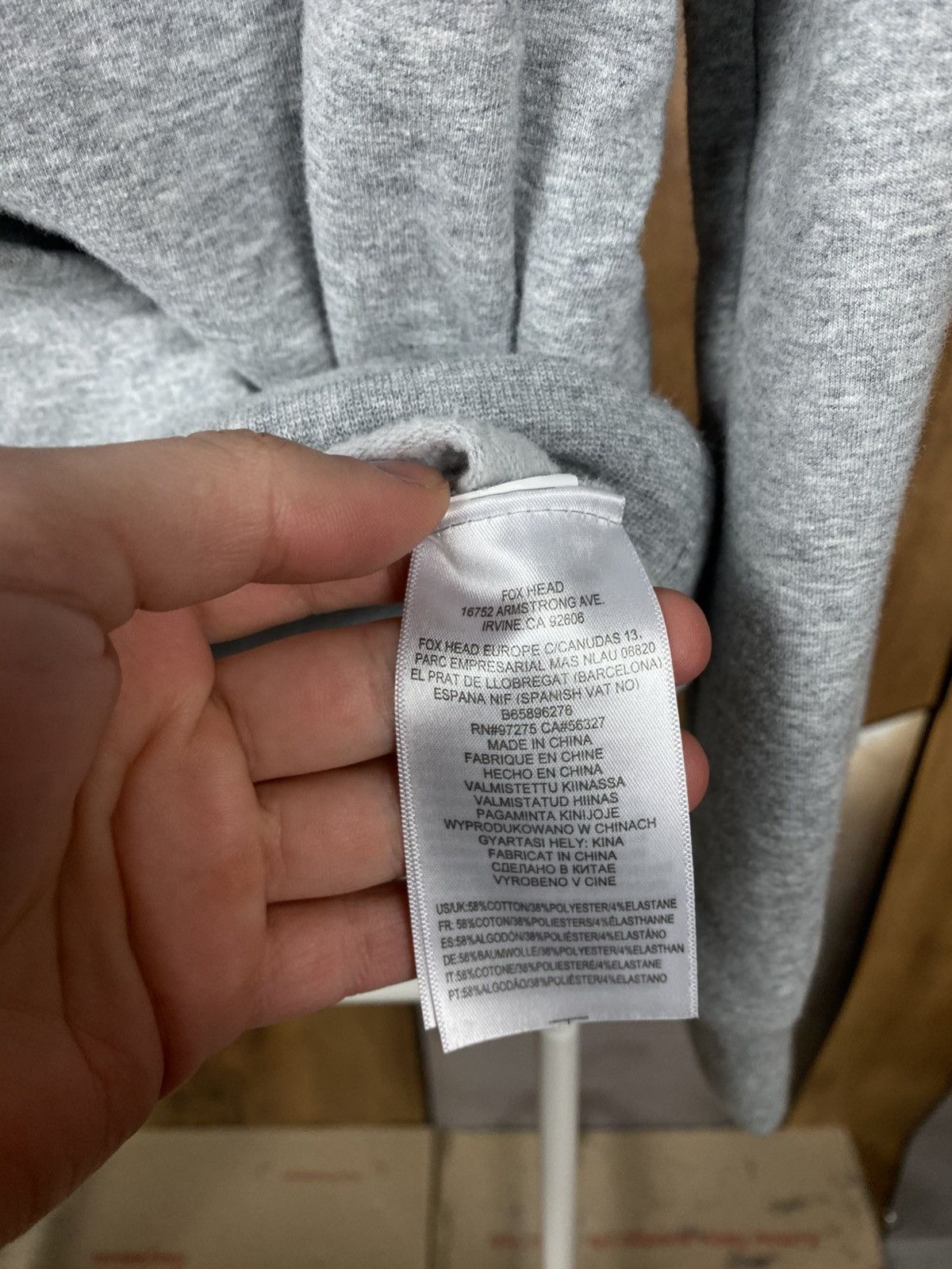 Fox Racing 🦊Hoodie Fox Racing Tech Tru Dri Sport-Wear Tee🦊 Size US M / EU 48-50 / 2 - 13 Thumbnail