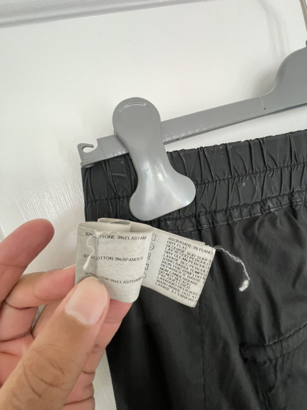 Rick Owens Drkshdw Rick Owens Drkshdw Waxed Creatch Cargos Size US 34 / EU 50 - 6 Thumbnail