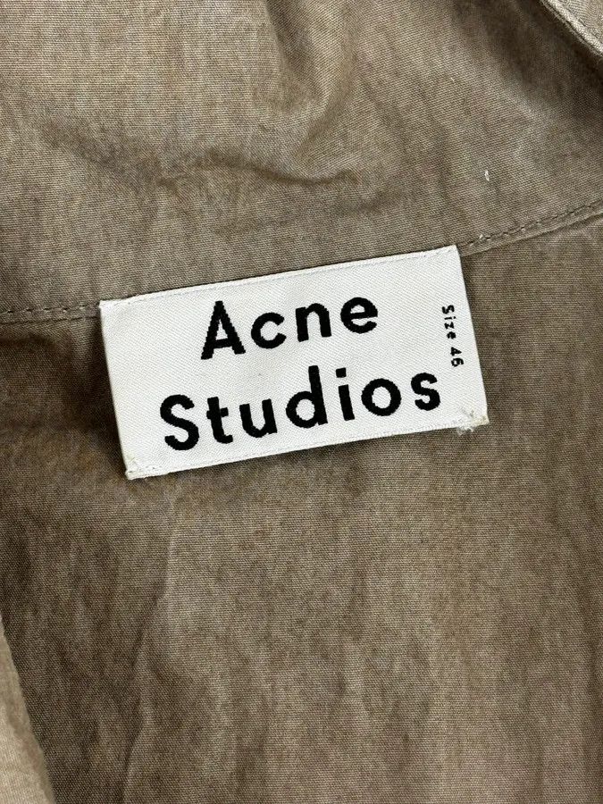 Acne Studios AW2016 Acne Studios Camel Solar Ribbon Windbreaker Jacket Size US L / EU 52-54 / 3 - 10 Thumbnail