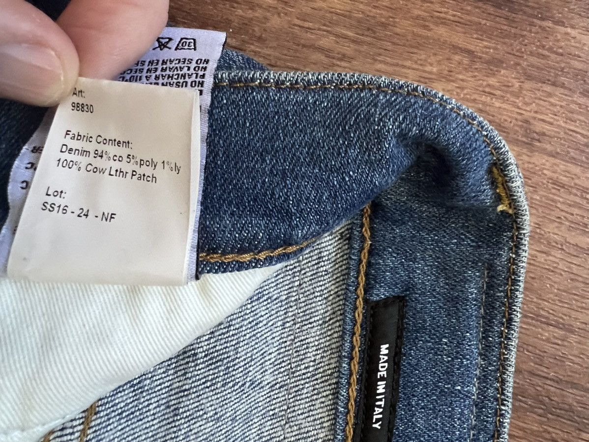 R13 Faded dirty wash SS16 Boy jeans,sz 33, Italy, worn X 2 Size US 33 - 20 Thumbnail