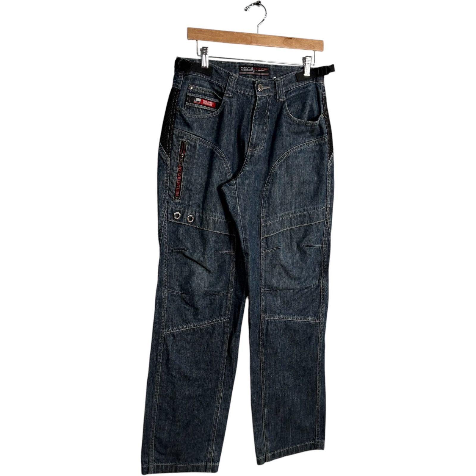 Fubu Vintage FUBU Straight Leg Denim Jeans 32x33 Size US 32 / EU 48 - 4 Thumbnail
