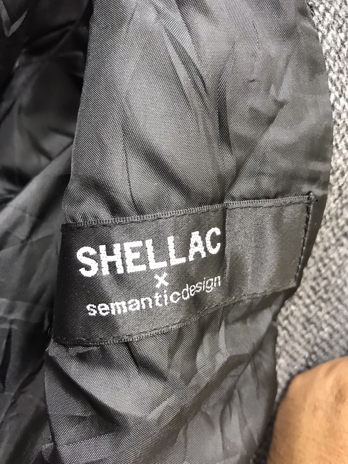 Japanese Brand semantic design x SHELLAC Japan Slim Fit Assymetrical Jacket Size US S / EU 44-46 / 1 - 5 Thumbnail