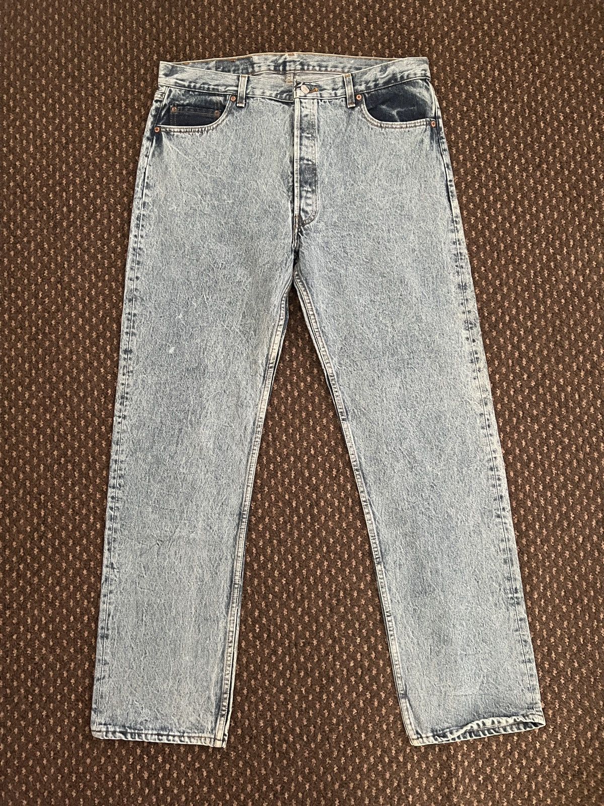 Levi's Levi’s 501 Stone Wash USA made W38 L34 Size US 38 / EU 54 - 1 Thumbnail