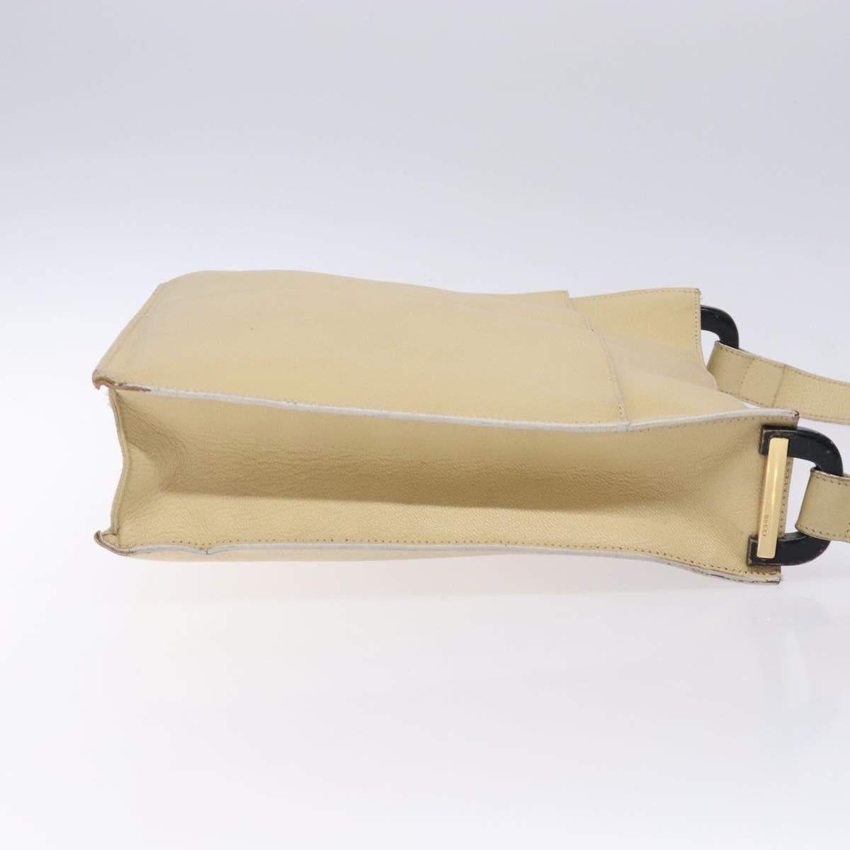 Gucci GUCCI Shoulder Bag Leather Beige Gold 001 3444 001 3444 Size ONE SIZE - 4 Thumbnail