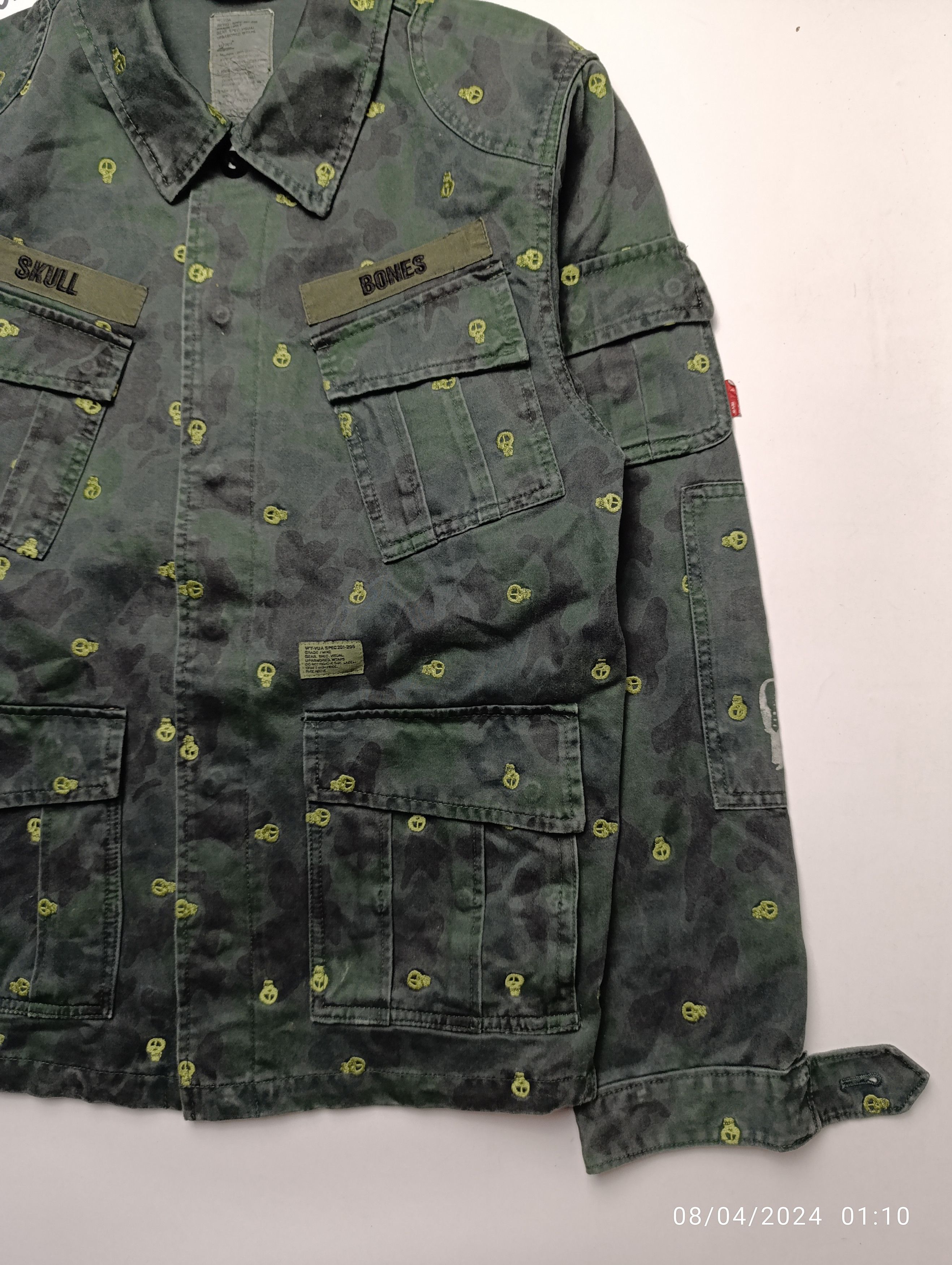 Stussy × Wtaps RARE ARCHIVAL WTAPS X STUSSY M-65 JACKET HUNTER CAMO Size US M / EU 48-50 / 2 - 5 Thumbnail