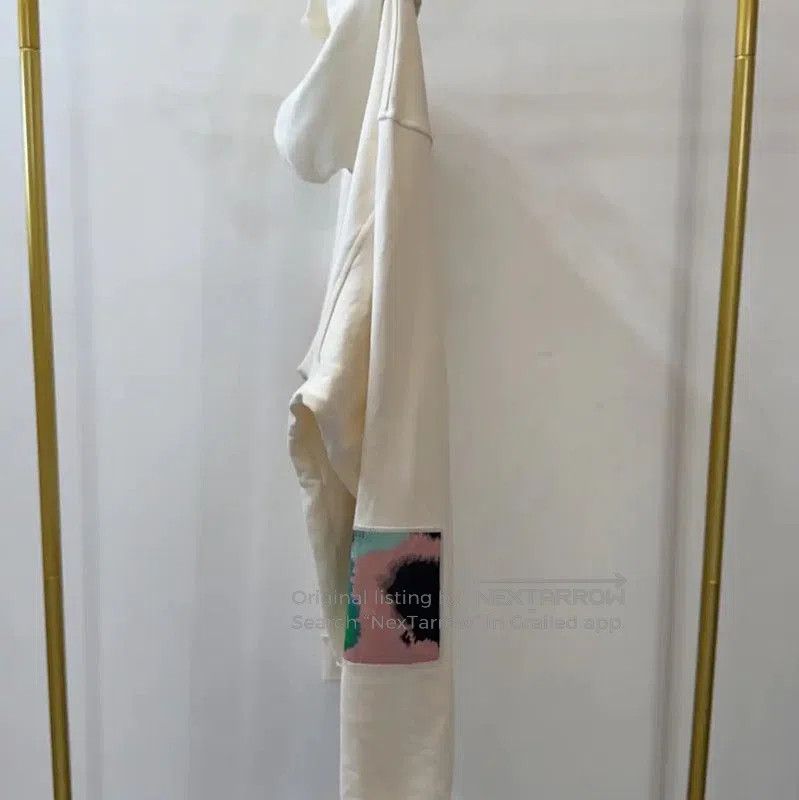 Fendi Fendi Men's Oversized White Cotton Hoodie . Size US L / EU 52-54 / 3 - 3 Thumbnail