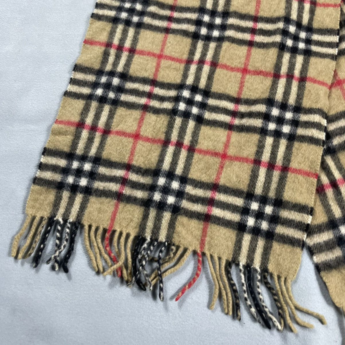 Burberry BURBERRY NOVAPLAID CASHMERE SCARVES Size ONE SIZE - 4 Thumbnail