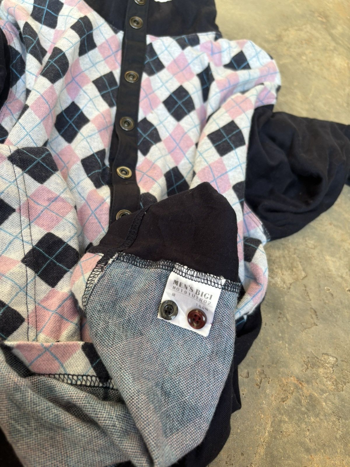 Hysteric Glamour Y2k Double Layer Men's Bigi Real style Shirt Size US L / EU 52-54 / 3 - 7 Thumbnail
