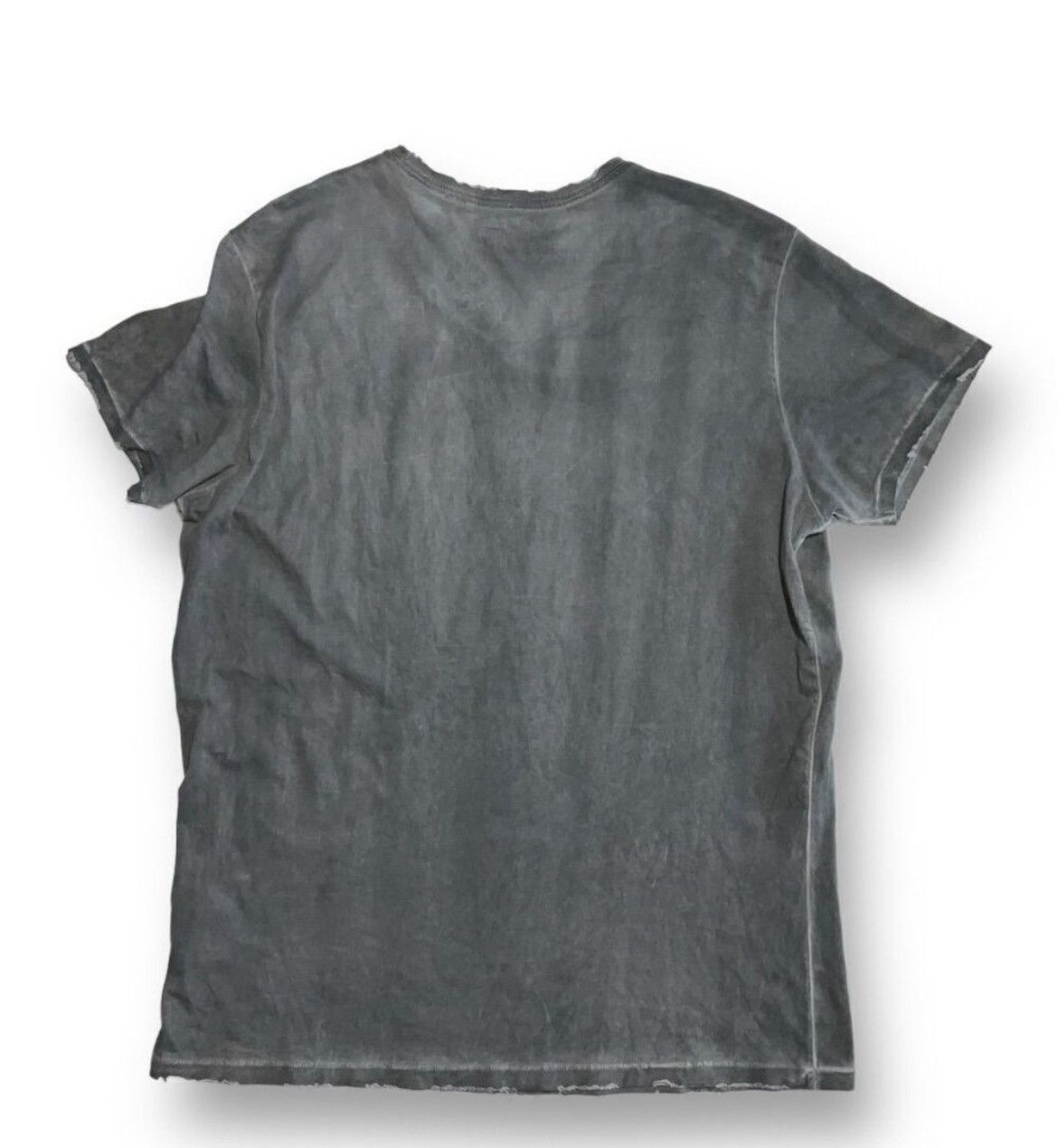 Diesel Vintage Diesel MADEMAN Sequin‎ Tee 🧨 Distressed Gray M Size US M / EU 48-50 / 2 - 4 Thumbnail
