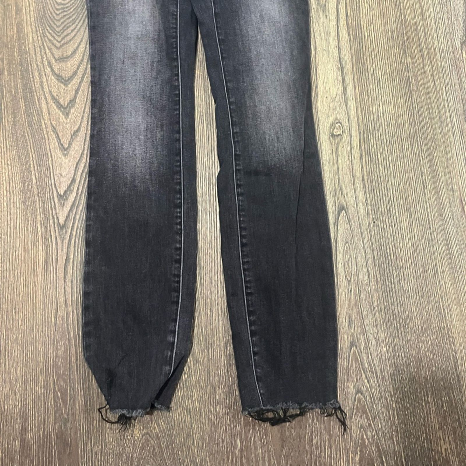 Lauren Conrad LC Lauren Conrad Skinny Jeans Mid Rise Whisker Denim Size 26" / US 2 / IT 38 - 5 Thumbnail