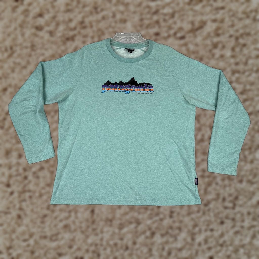 Patagonia Patagonia Sweatshirt Mens Large Green Ventura Crewneck Hike Size US L / EU 52-54 / 3 - 1 Thumbnail