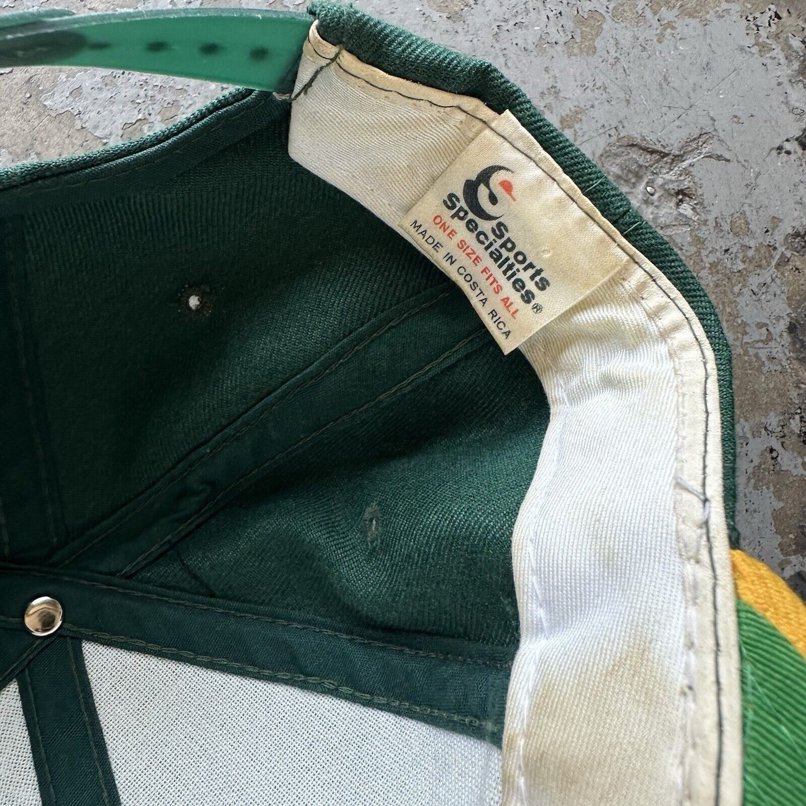 MLB × Nike × Sports Specialties Vintage Sports Specialties Oakland Athletics Snapback Hat Size ONE SIZE - 4 Thumbnail