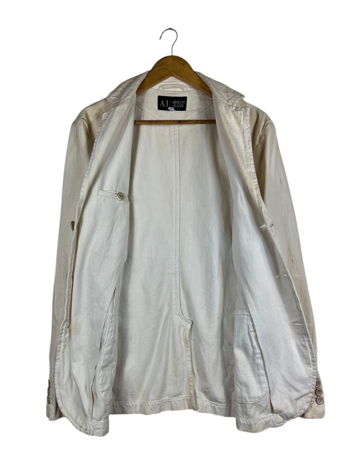 Emporio Armani Armani jeans Denim Blazer Jacket Size US M / EU 48-50 / 2 - 7 Thumbnail