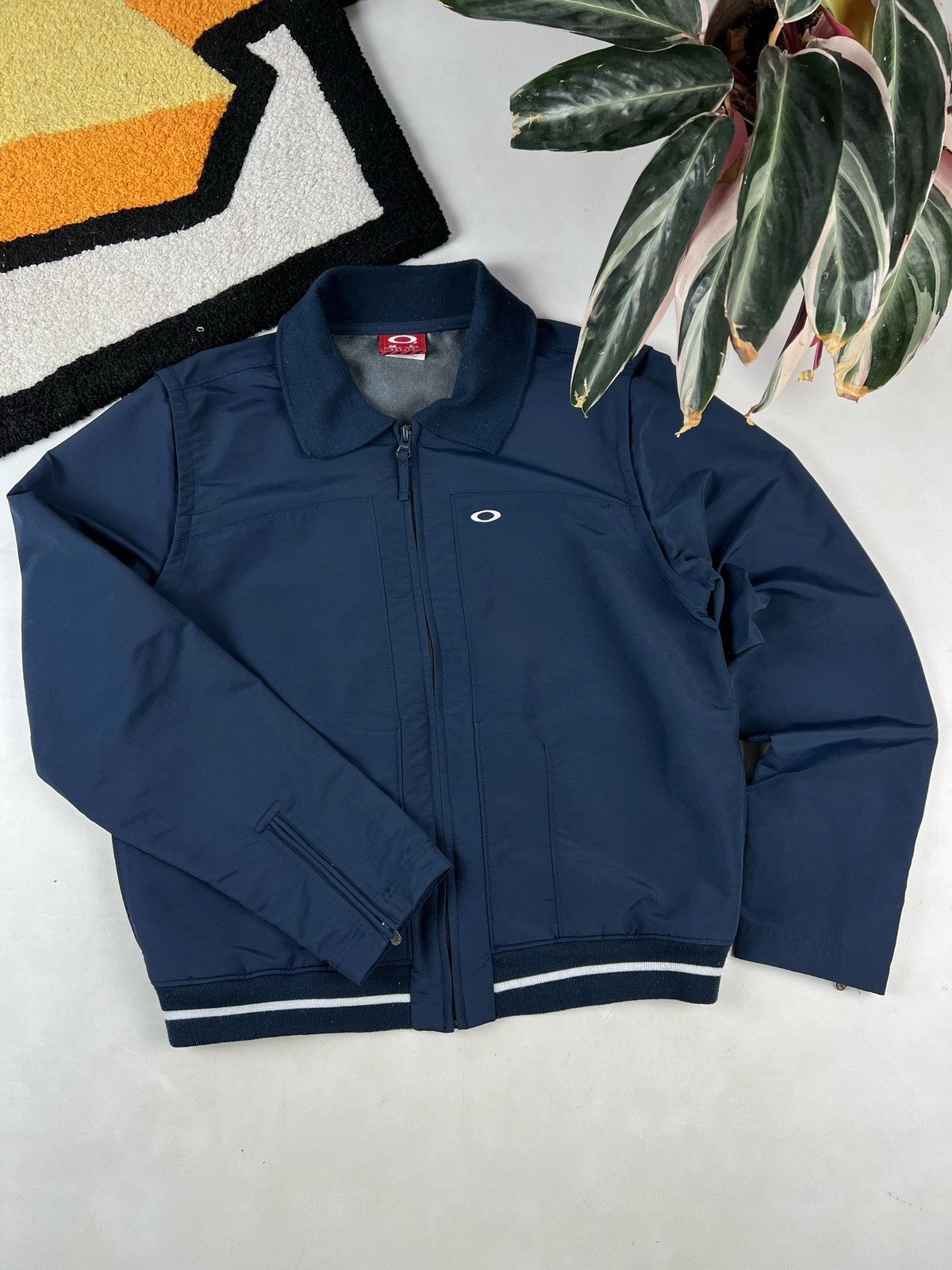 Oakley × Vintage Vintage 90s OAKLEY Jacket Y2K lightweight bomber Size US S / EU 44-46 / 1 - 5 Thumbnail