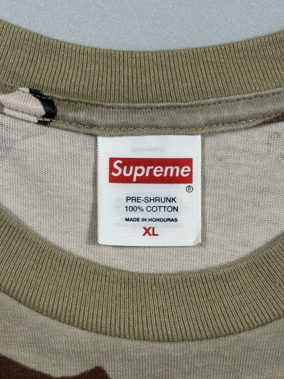 Supreme Supreme x Aphex Twin Ambient Works T-Shirt Desert Camo Size US XL / EU 56 / 4 - 5 Thumbnail