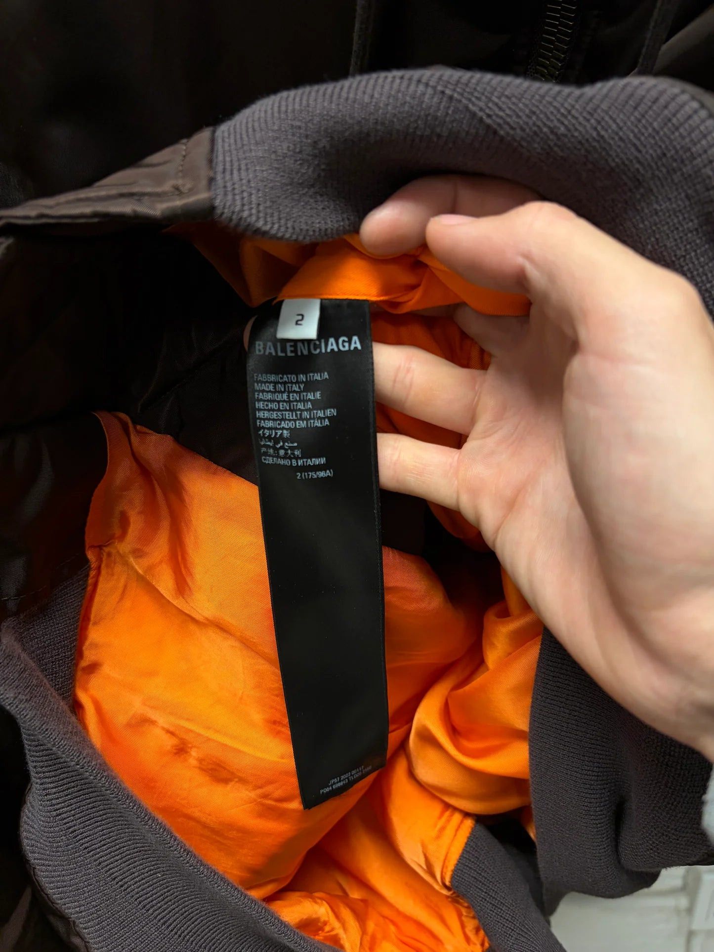 Balenciaga SS2022 Balenciaga ‘3B Sport Icon’ Brown Hooded Bomber Jacket Size US M / EU 48-50 / 2 - 5 Thumbnail