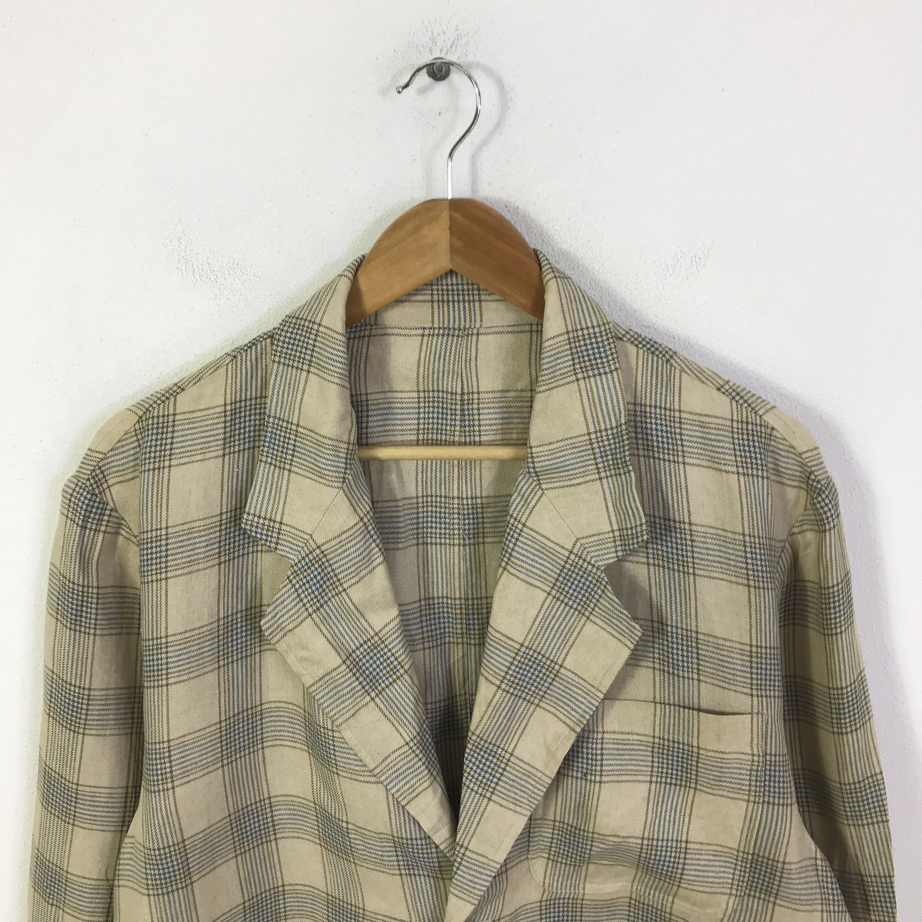 Kenzo Kenzo paris Tartan Blazer Coat jacket K109B13 Size US L / EU 52-54 / 3 - 2 Thumbnail