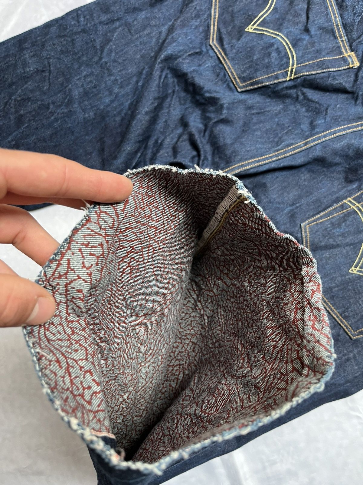 Jordan Brand × Levi's rare levi’s x jordan jeans Size US 40 / EU 56 - 6 Thumbnail