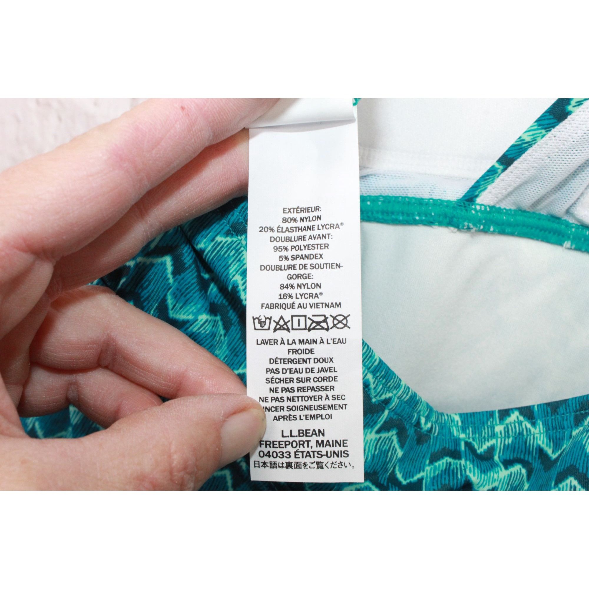 L.L. Bean × Swims LL Bean Mix Match Swim Collection Halter Tankini Top Size S / US 4 / IT 40 - 9 Thumbnail