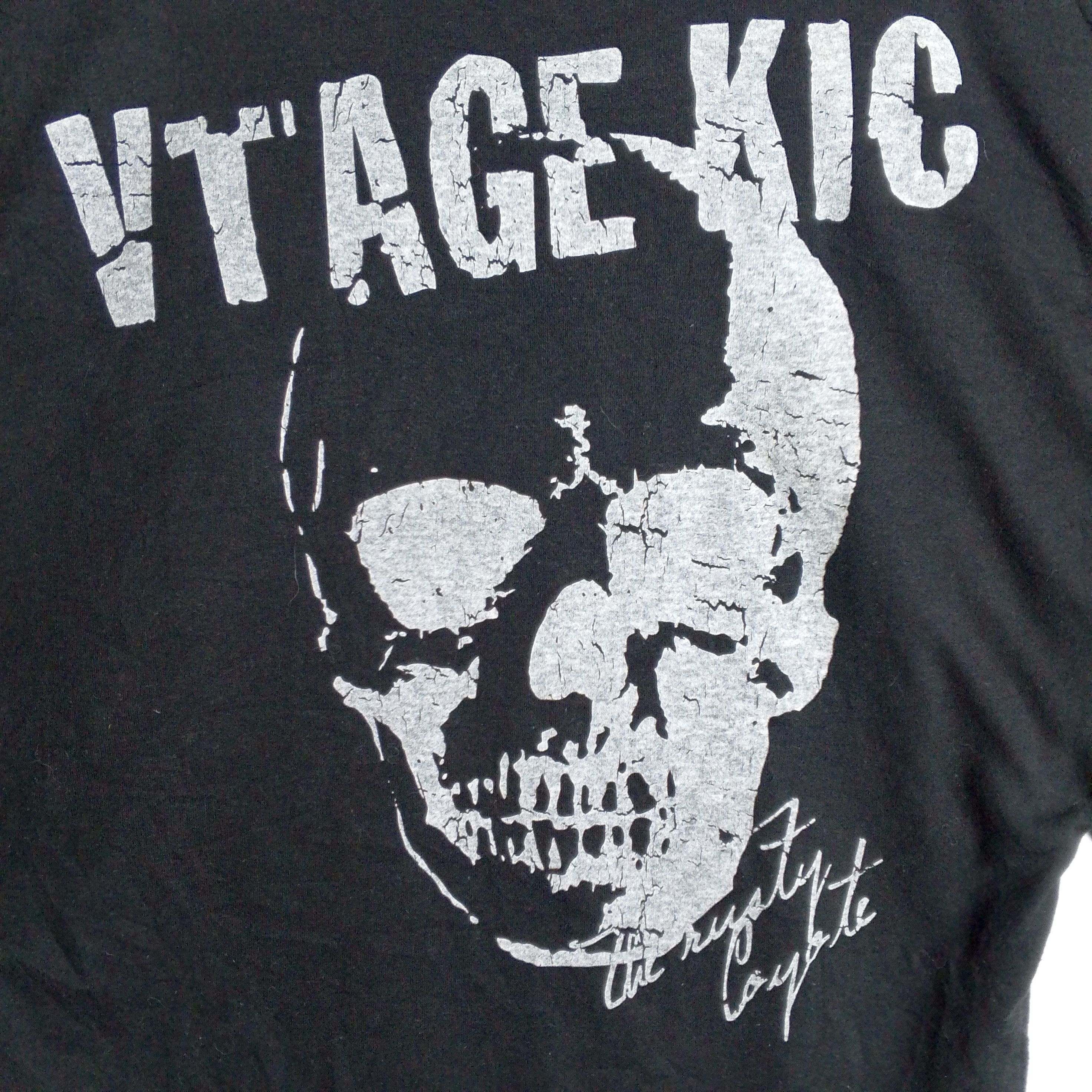 Hysteric Glamour Lead Vintage Kic Skull Crop Tee Size M / US 6-8 / IT 42-44 - 3 Thumbnail
