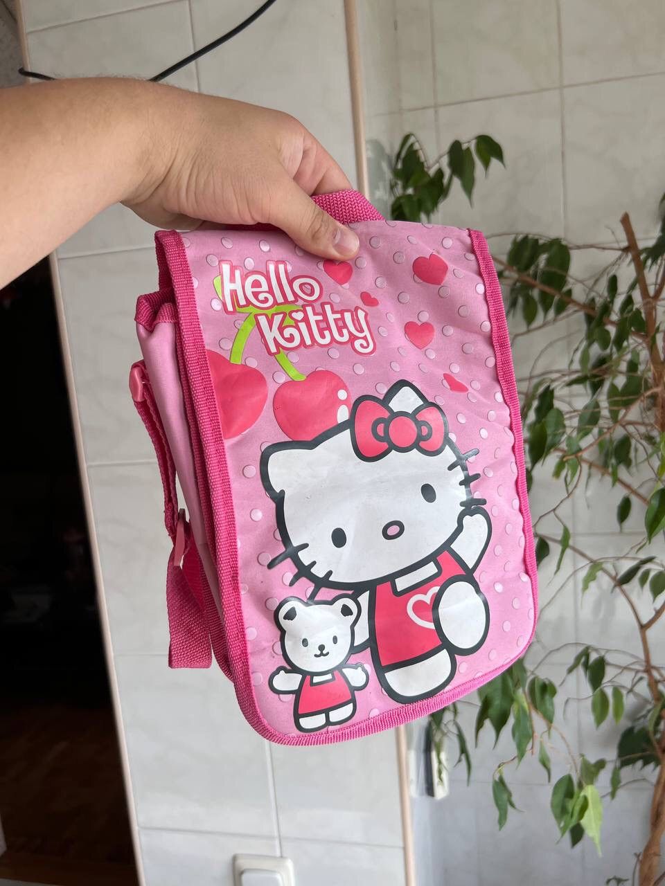 Affliction × Japanese Brand VERY RARE Hello kitty pink messenger bag Y2K lil peep style Size ONE SIZE - 2 Thumbnail