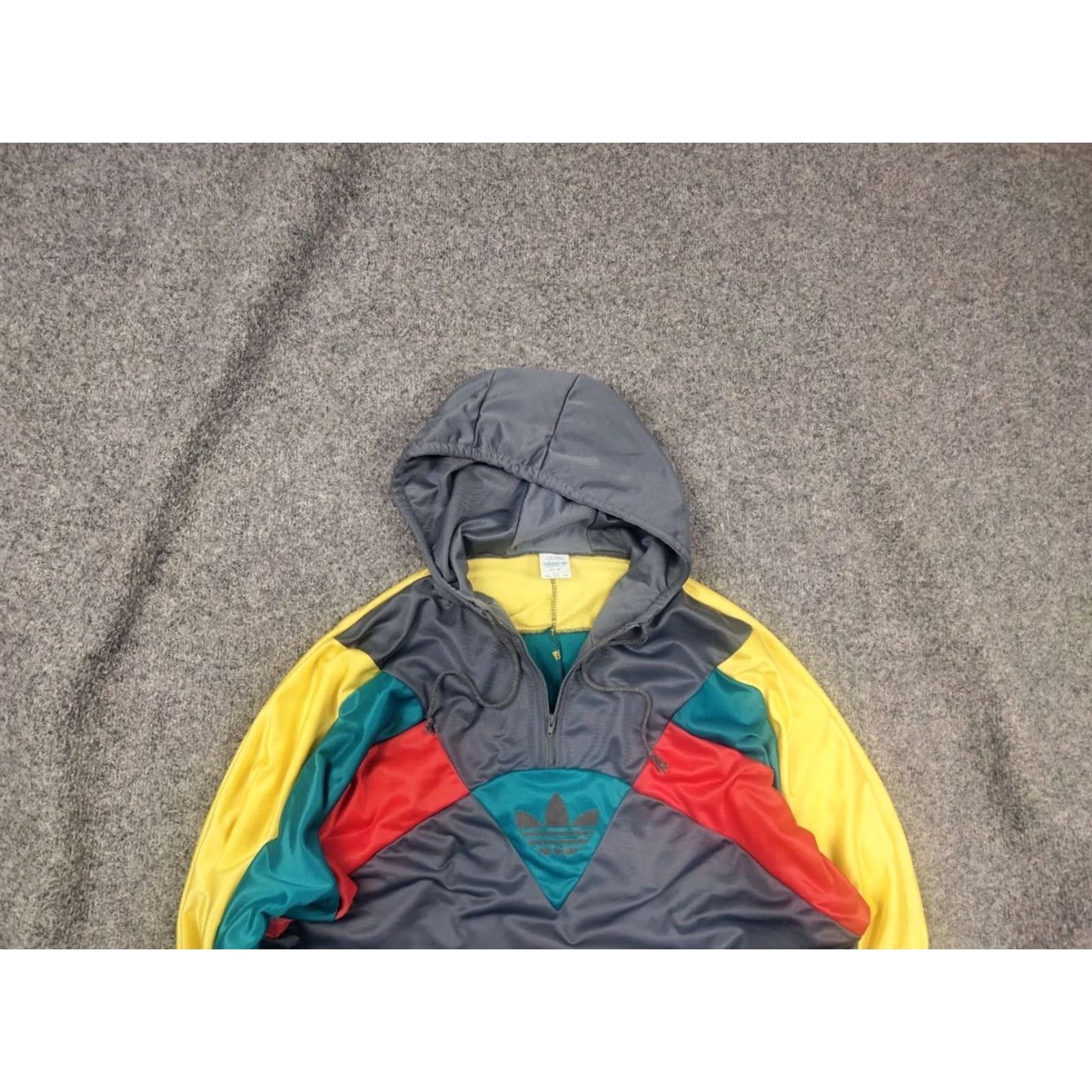 Adidas VINTAGE Rare Adidas Original Retro Track Zip Hoodie Size US M / EU 48-50 / 2 - 2 Thumbnail