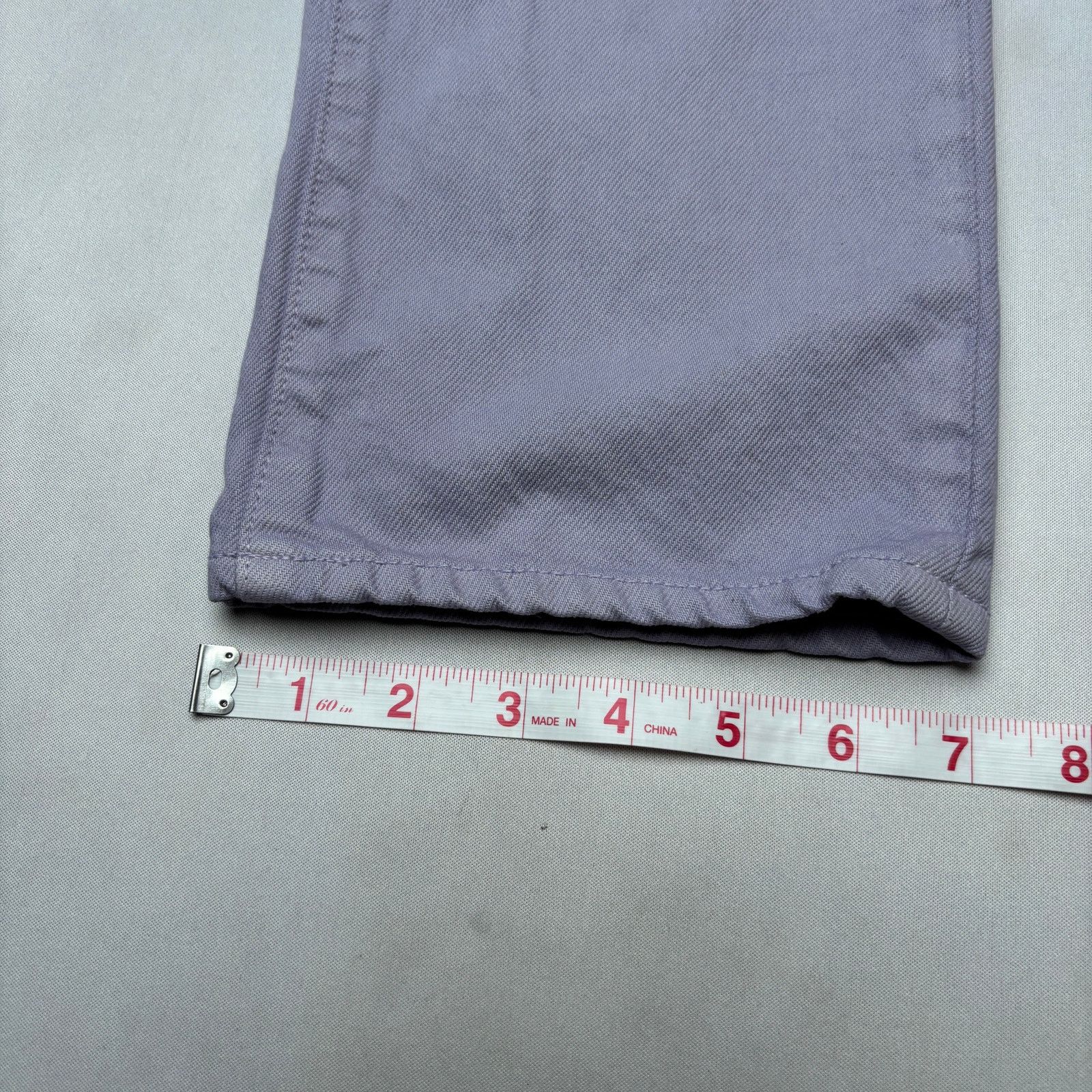 Sid Mashburn Sid Mashburn Straight Leg Jeans 33x30 Purple Denim 5 Pocket Size US 33 - 9 Thumbnail