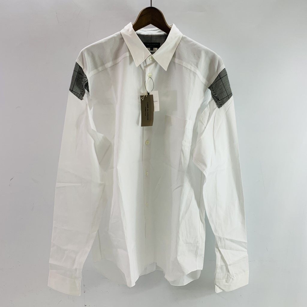 Comme des Garcons Homme Shirt Sleeve Design Button White Size US L / EU 52-54 / 3 - 1 Thumbnail