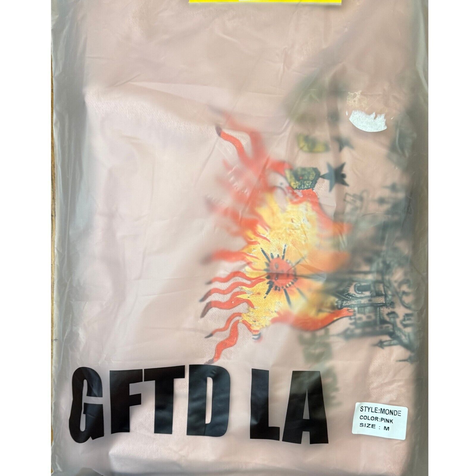 Other Gifted LA Monde Hoodie Pink Graphic Pullover Size US M / EU 48-50 / 2 - 10 Thumbnail