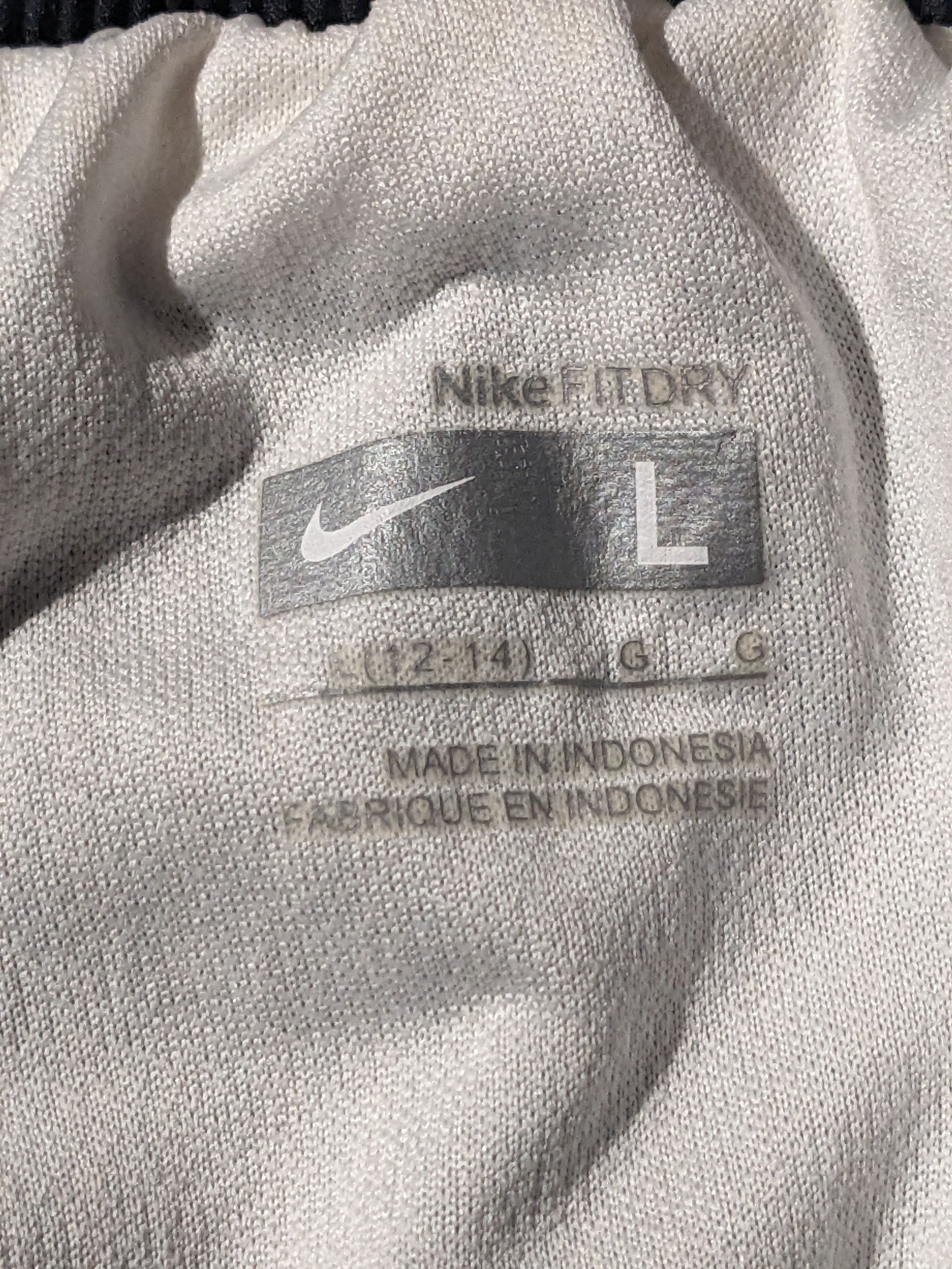 Nike × Vintage Nike Fit Dry Black Pink Large Shorts Size 30" / US 8 / IT 44 - 3 Thumbnail