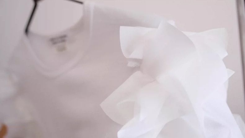 Comme des Garcons Comme Des Garcons Flower pure white short sleeved shirt Size XS / US 0-2 / IT 36-38 - 5 Thumbnail