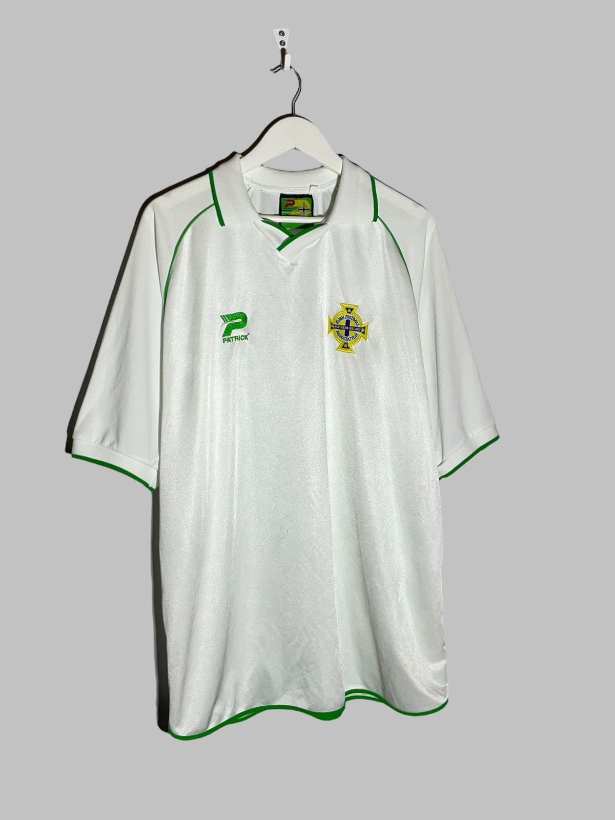 Vintage Northern Ireland Patrick 2002 Away Vintage Football Shirt Size US XL / EU 56 / 4 - 2 Thumbnail