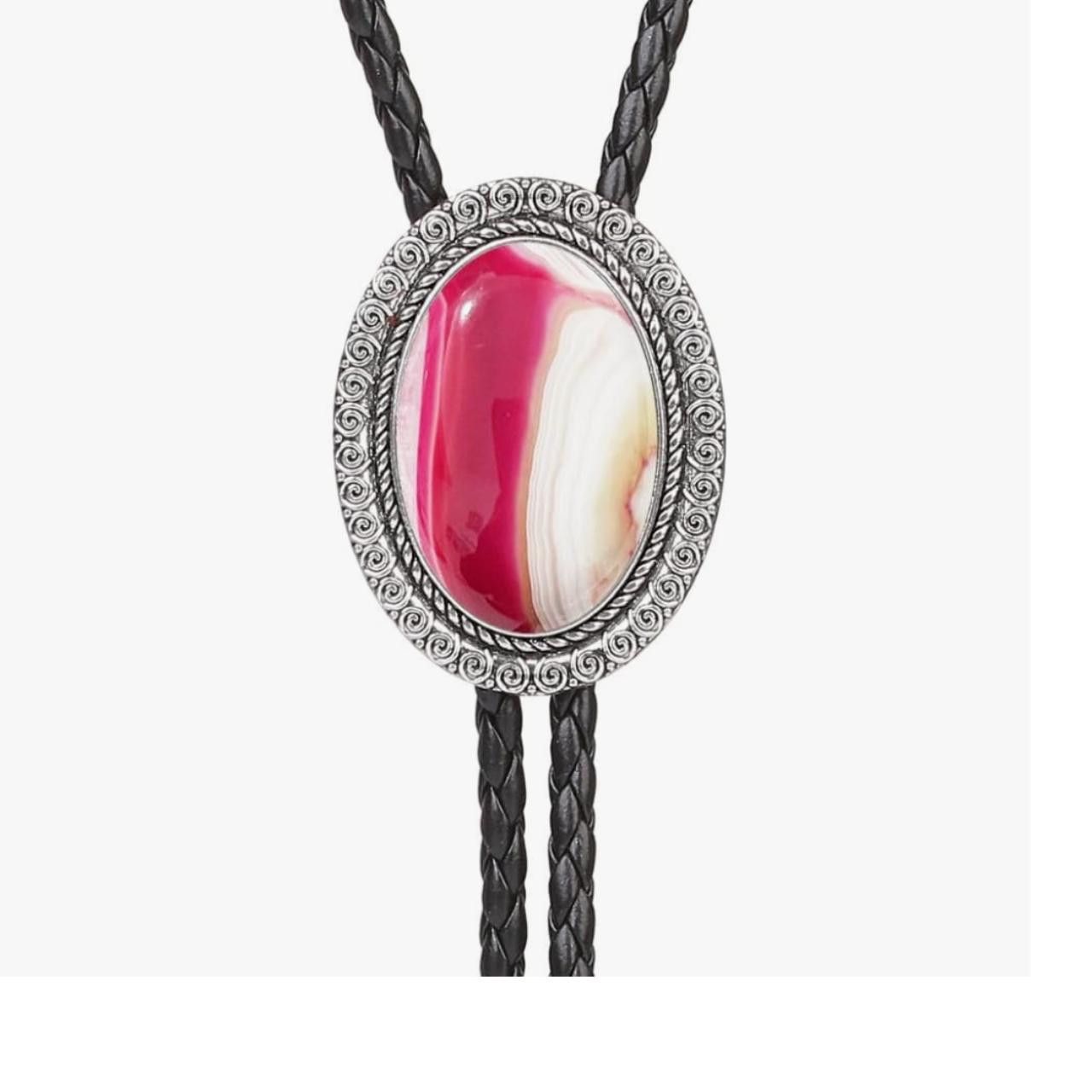 Other Western Cowboy Pink Bolo Tie Size ONE SIZE - 4 Thumbnail