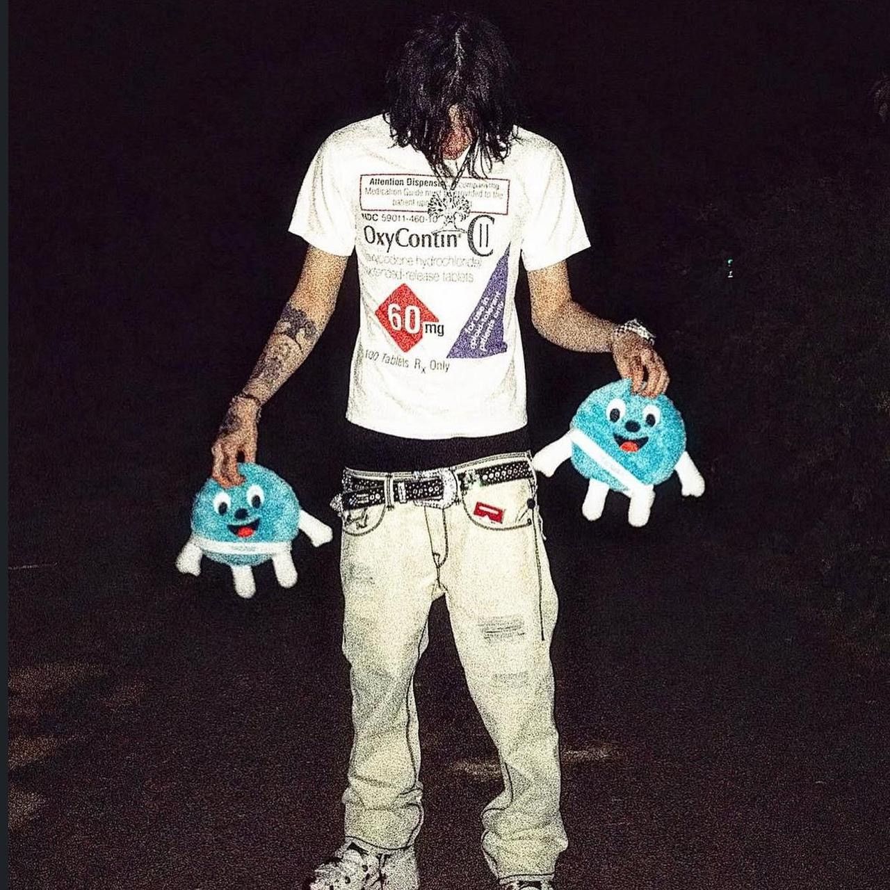 Designer × Drain Gang × Haunted Mound Rare Painkiller Squishmallow Plushie Size ONE SIZE - 3 Thumbnail