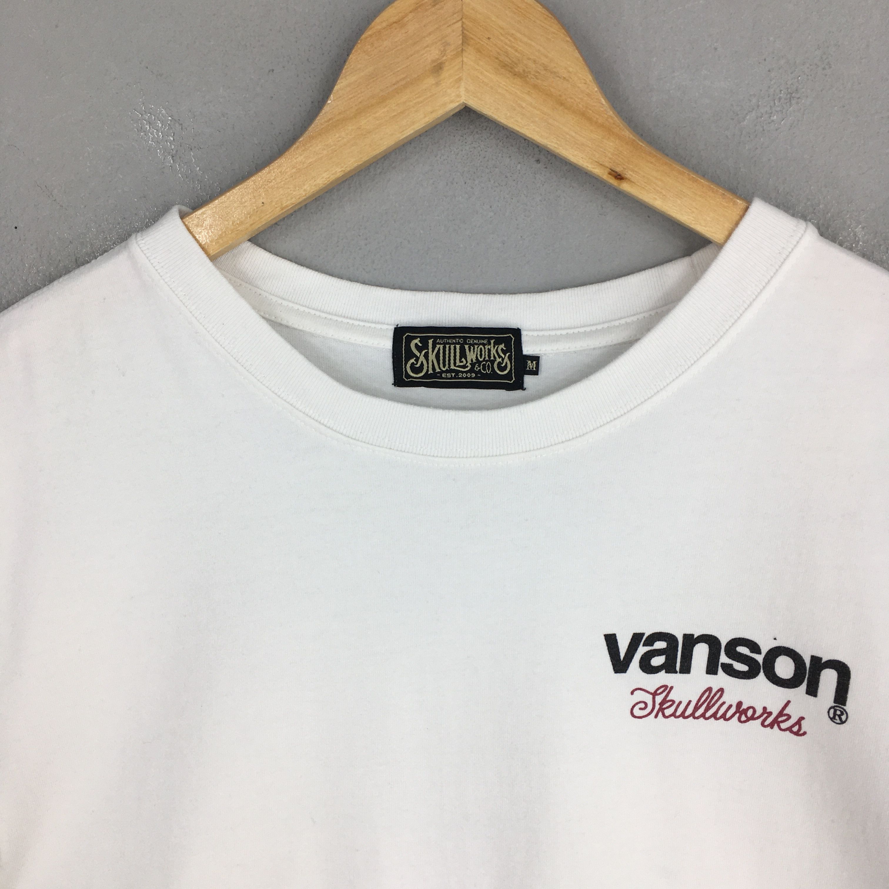 Vanson Leathers Vintage 90's Vanson Leather Skull Works Motorcycles Biker Size US M / EU 48-50 / 2 - 3 Thumbnail