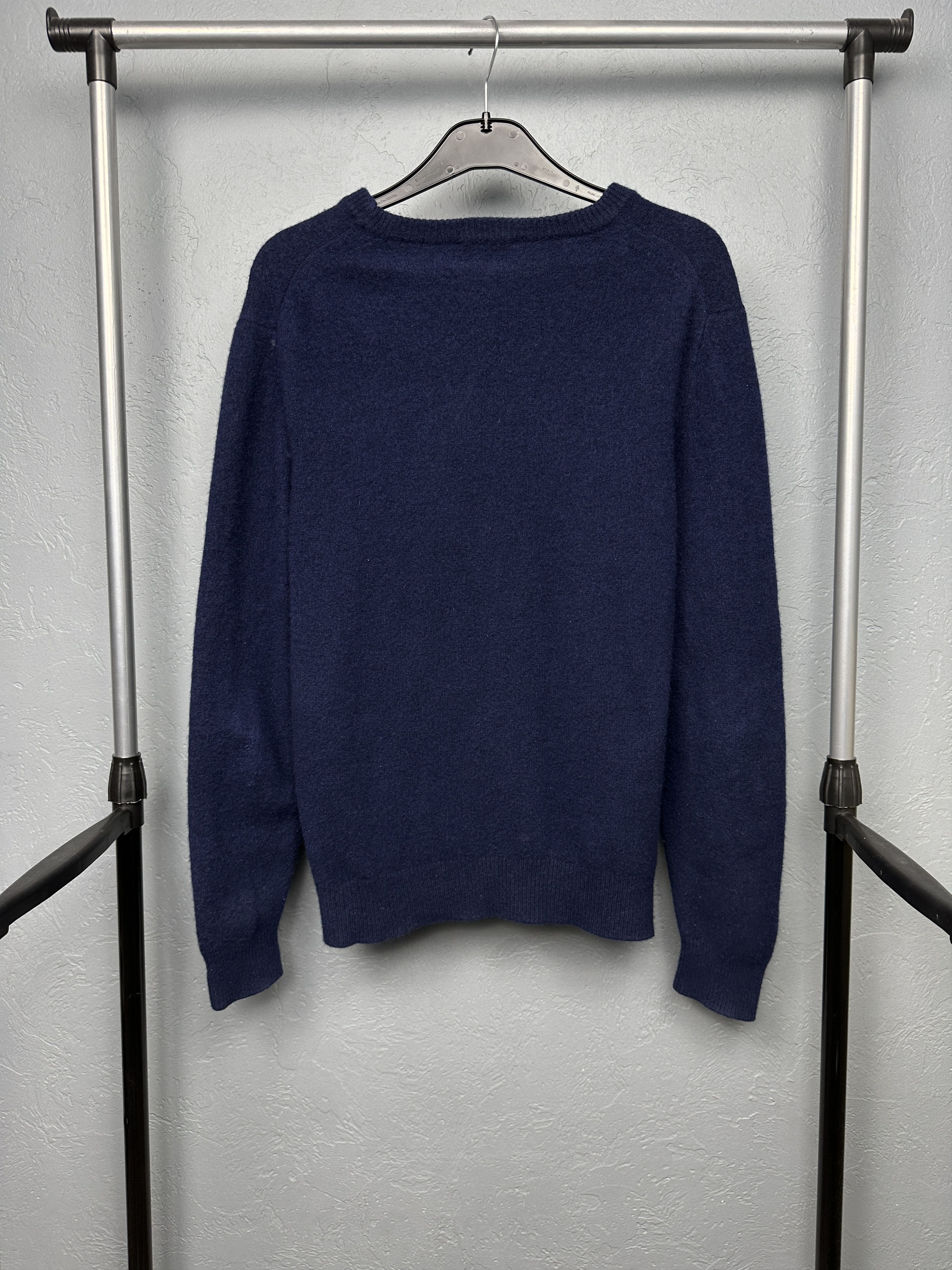 Hackett Hackett London Mens Wool Knit Crew Neck Sweater Size L Size US L / EU 52-54 / 3 - 6 Thumbnail