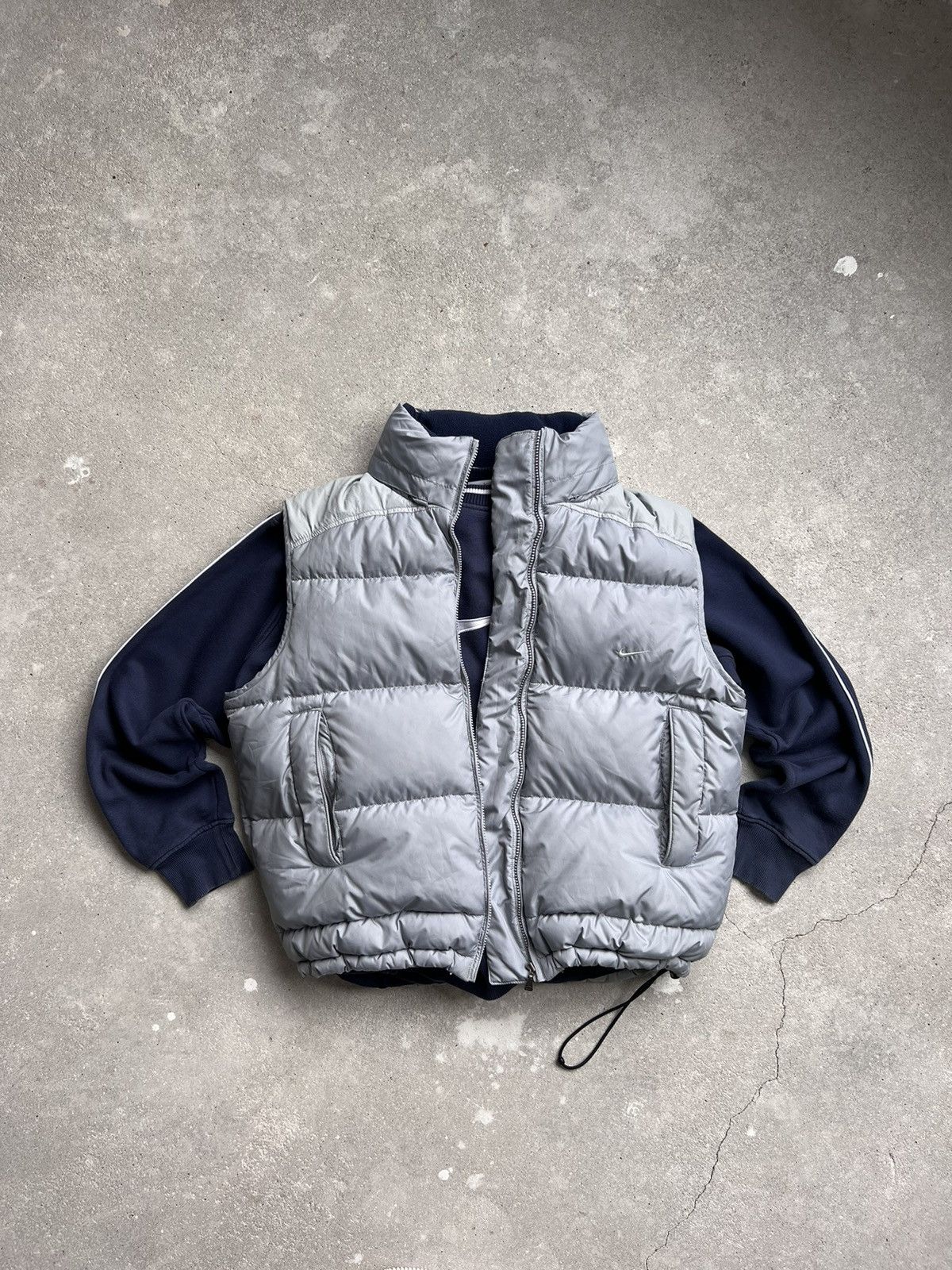 Nike × Vintage Vintage Nike Puffer Vest 90s Size US L / EU 52-54 / 3 - 2 Thumbnail