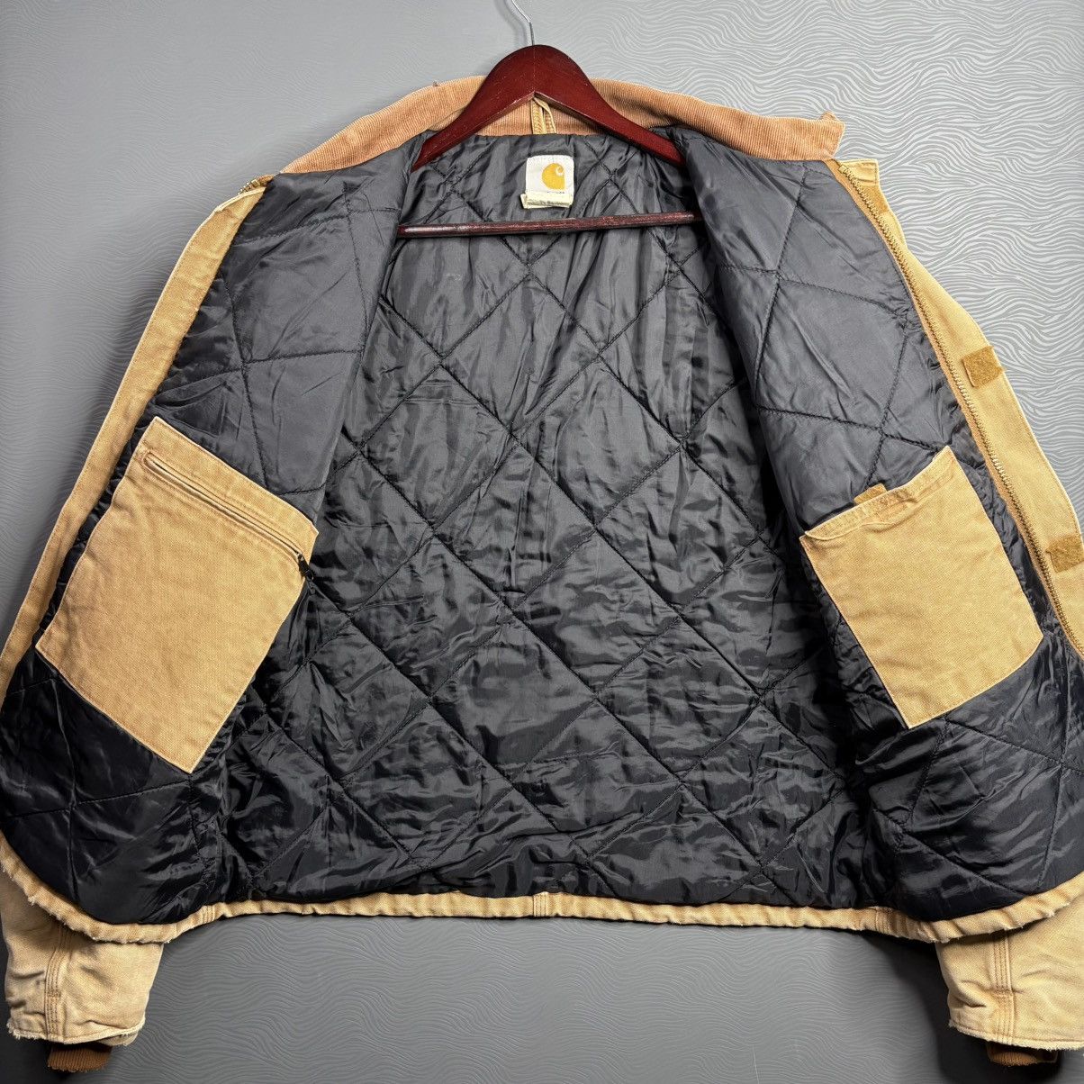 Carhartt × Vintage Vintage 90s RARE Carhartt J02 BRN Quilt lined size large Size US L / EU 52-54 / 3 - 2 Thumbnail