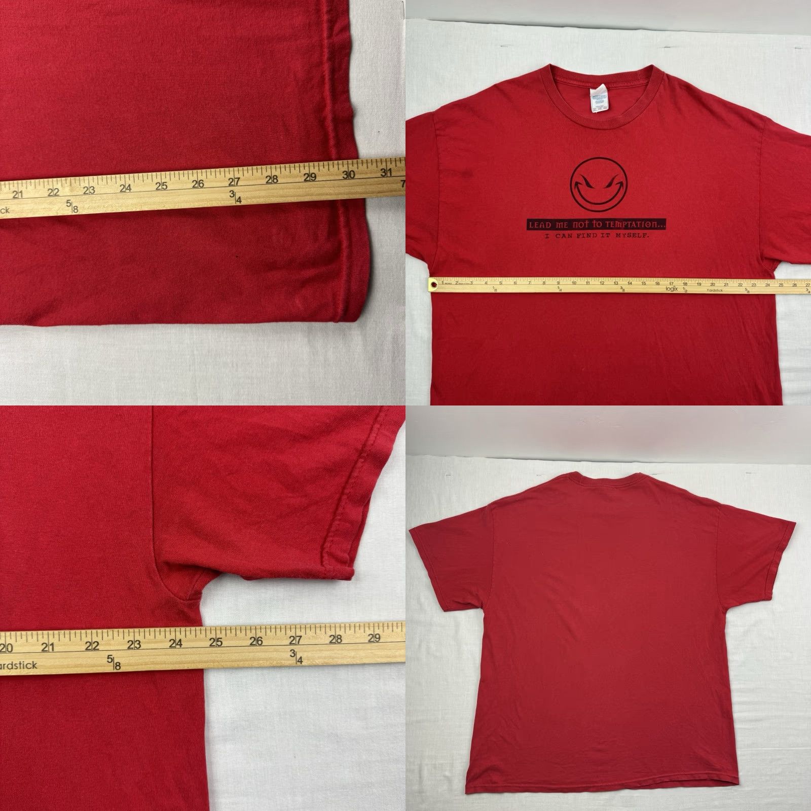 Vintage VINTAGE Tennessee River T-Shirt Adult 2XL Red Cotton Cartoon Hipster 90s Y2K Funny Shirt Mens Size US XXL / EU 58 / 5 - 8 Thumbnail