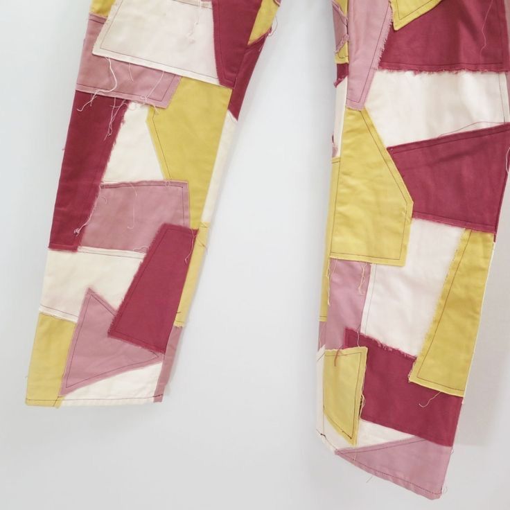 Comme des Garcons Homme Plus 00SS Patchwork Pants Size US 31 - 4 Thumbnail