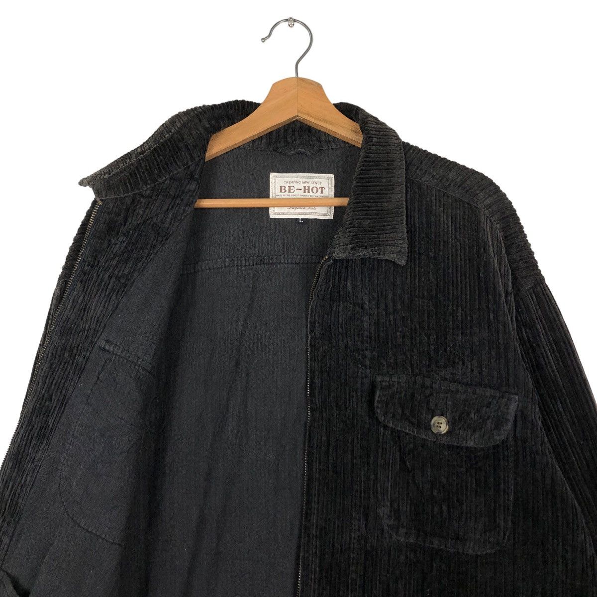 Issey Miyake 🔥Be-Hot Corduroy Zipper Jacket Chore Japan Made Size US L / EU 52-54 / 3 - 12 Thumbnail