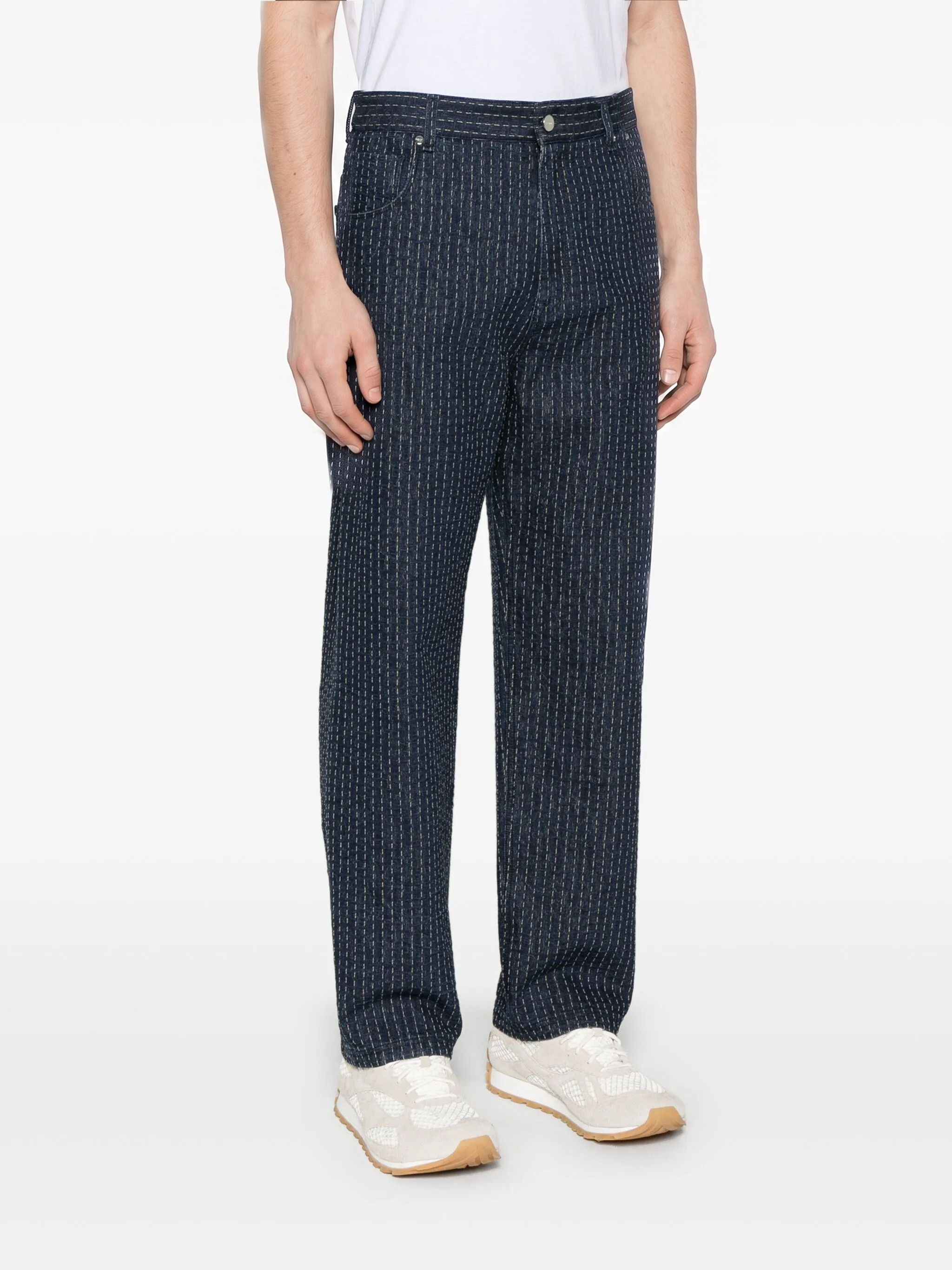 Fendi Fendi "Selleria" Stitch Denim Jeans Size US 32 / EU 48 - 8 Thumbnail