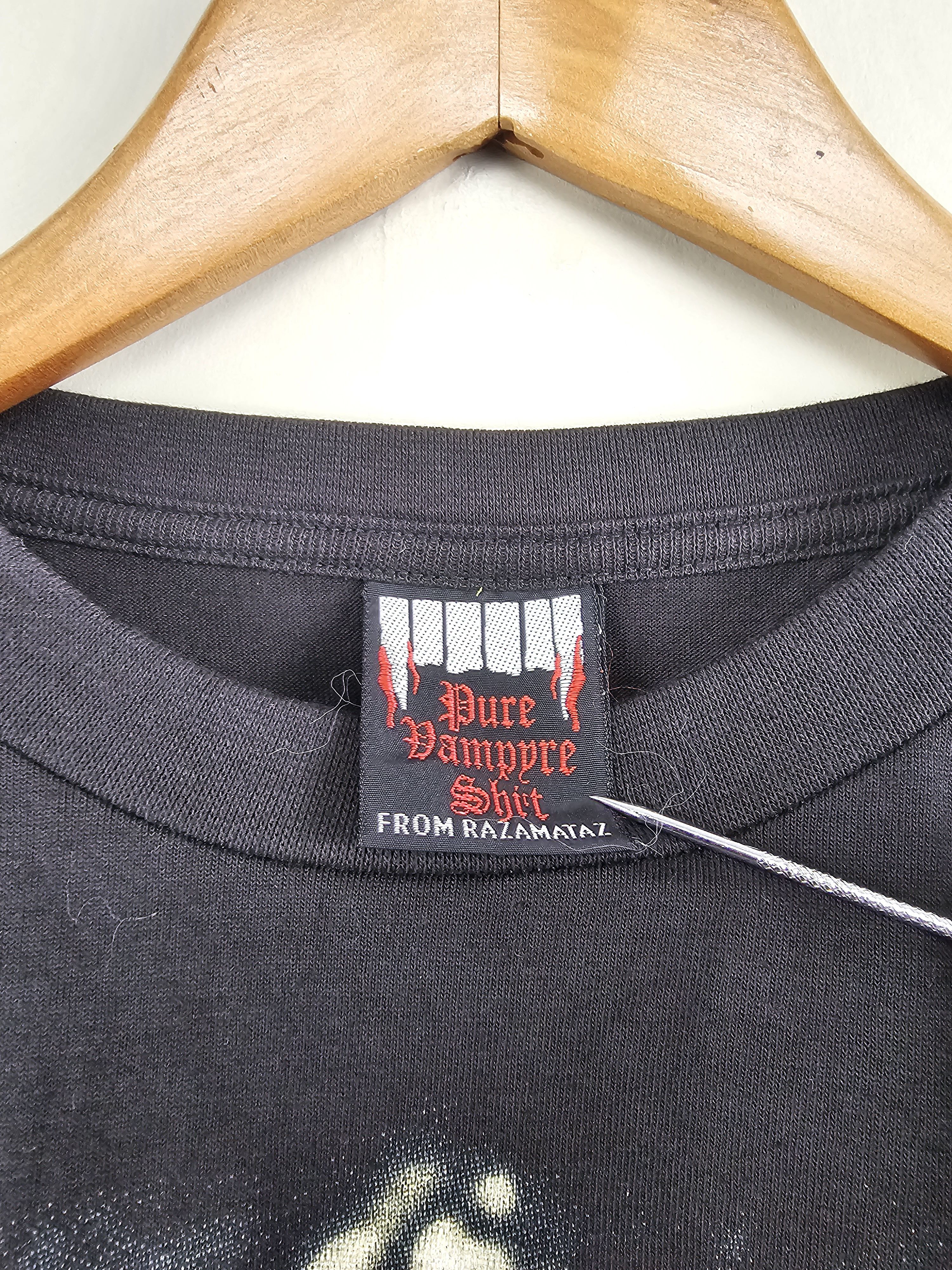 Band Tees 1996 Cradle of Filth Aleister Crowley Thelema 90s Size US XL / EU 56 / 4 - 5 Thumbnail