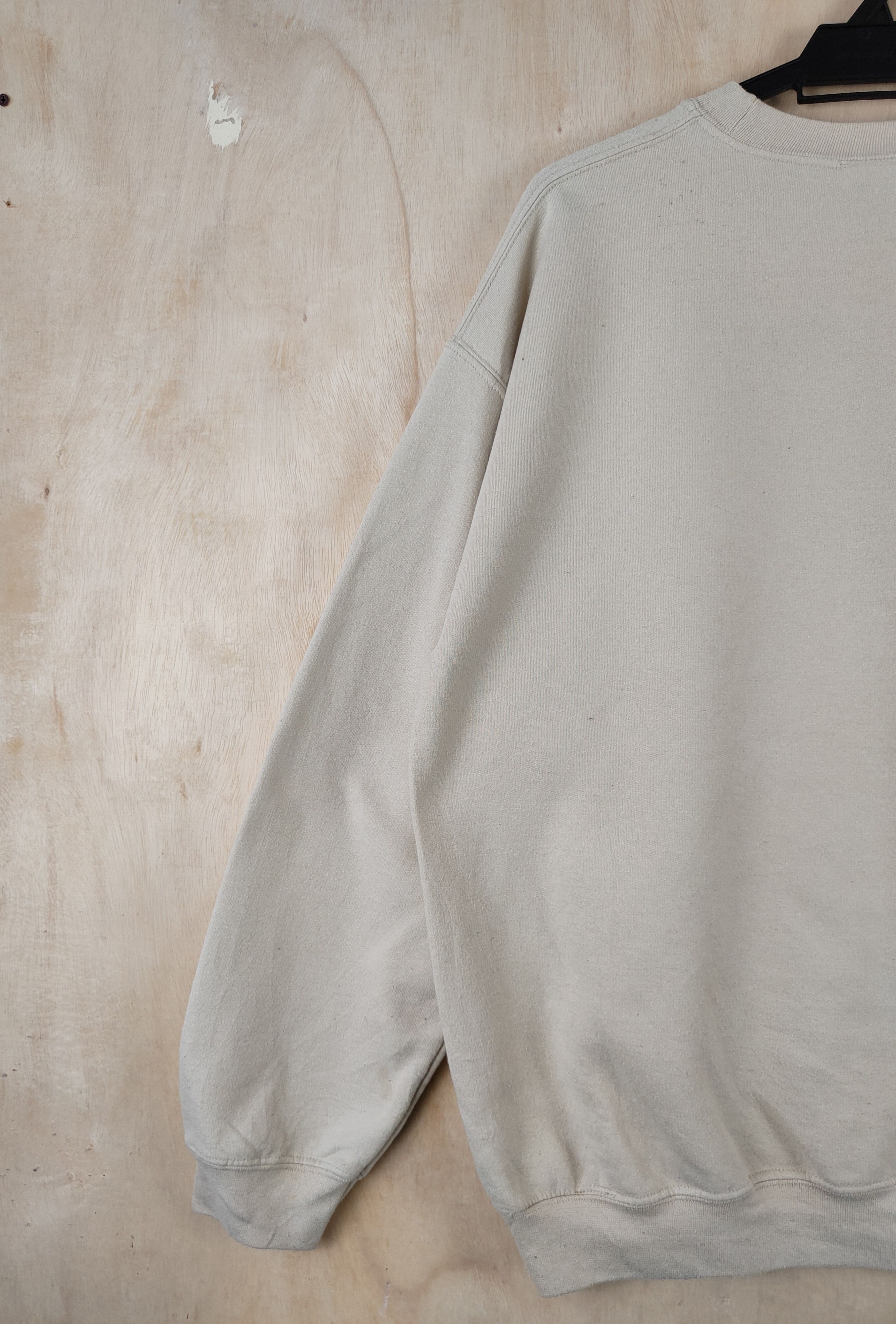Japanese Brand Offsafety band Light Brown Sweatshirts #S2560 Size US L / EU 52-54 / 3 - 10 Thumbnail