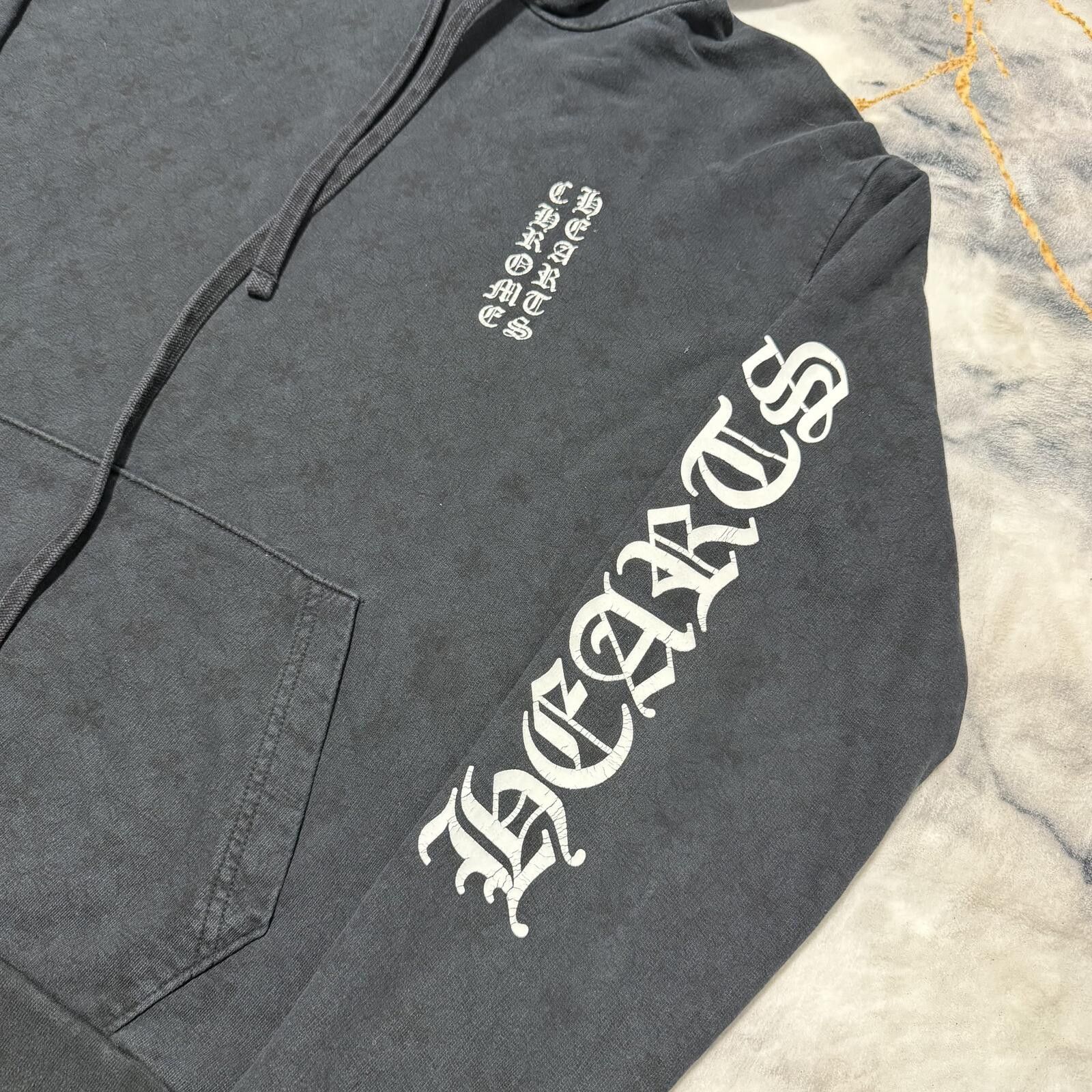 Chrome Hearts Chrome Hearts Reflective Monogram Hoodie Black - Size US S / EU 44-46 / 1 - 3 Thumbnail
