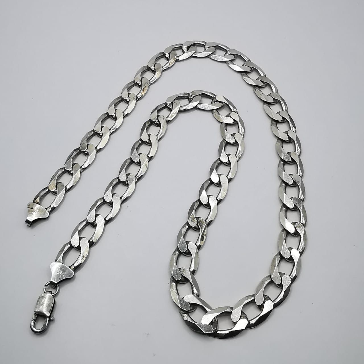 Vintage Vintage Men's Chain, 925 Sterling Silver, Signature, 61,38g Size ONE SIZE - 2 Thumbnail