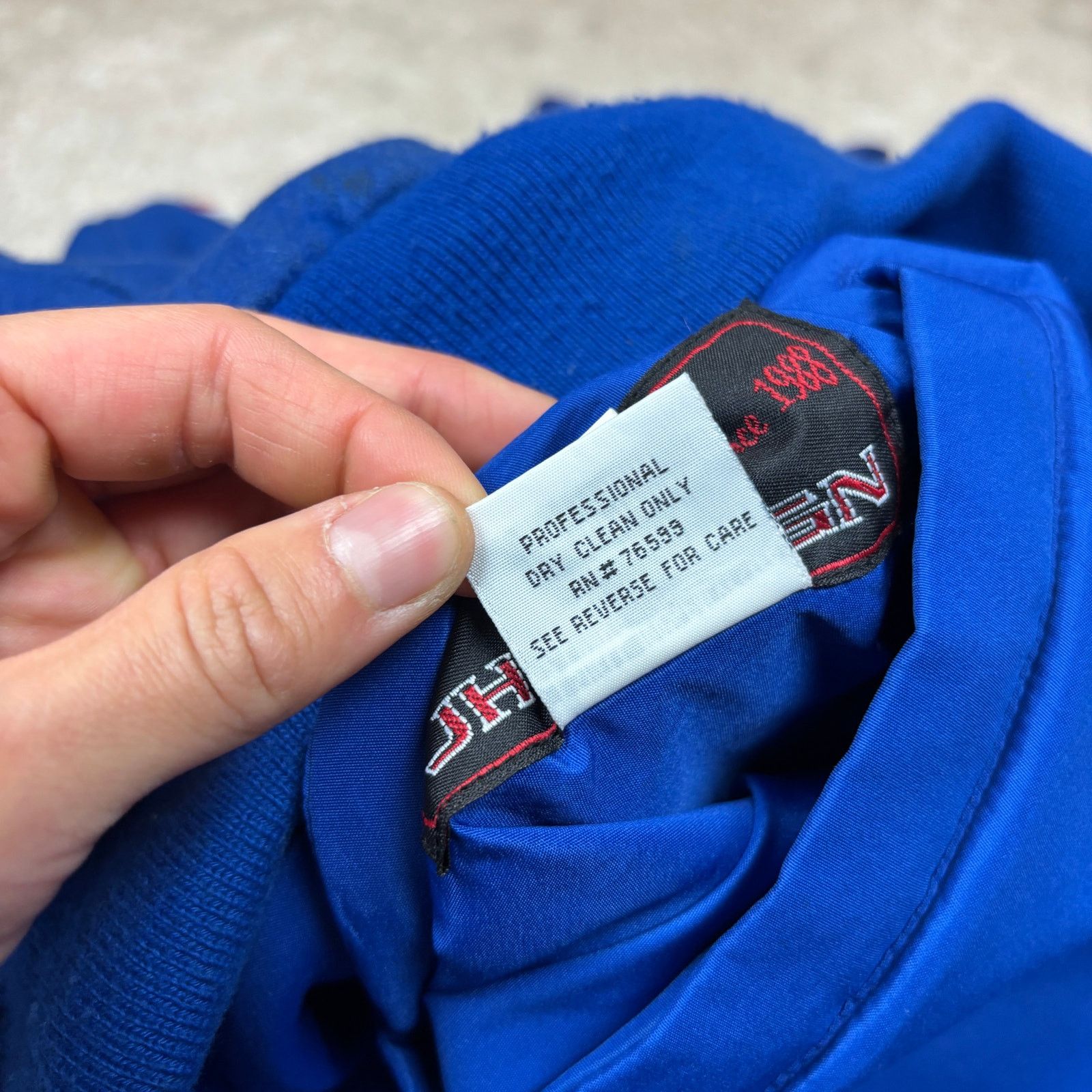 Jeff Hamilton × Vintage Vintage Jeff Hamilton MLB Patch Wool Reversible Jacket 3XL Size US XXL / EU 58 / 5 - 11 Thumbnail