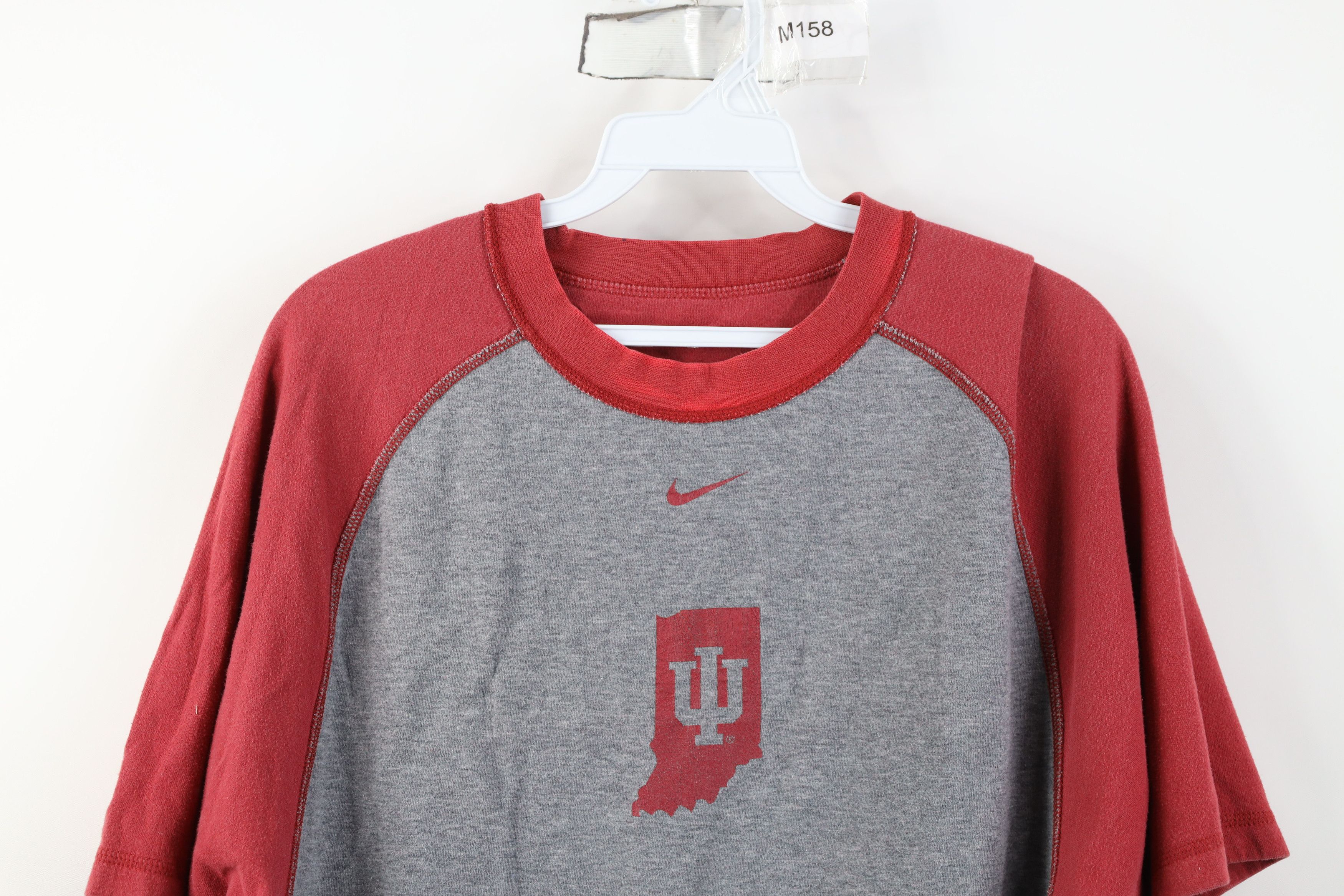 Nike Vintage Nike Reversible Swoosh Indiana University T-Shirt Size US S / EU 44-46 / 1 - 14 Thumbnail